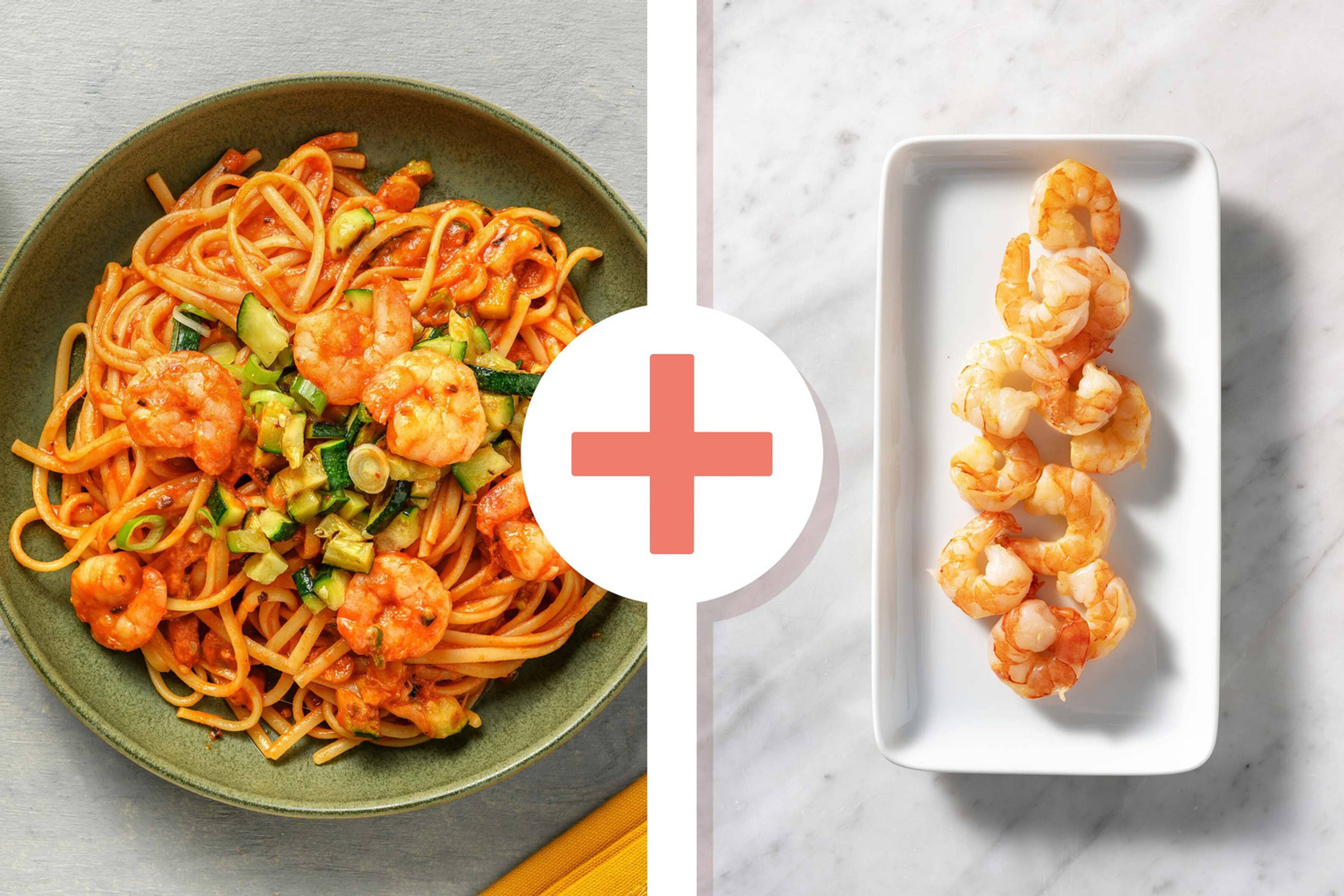 Double Prawn and Tomato Linguine