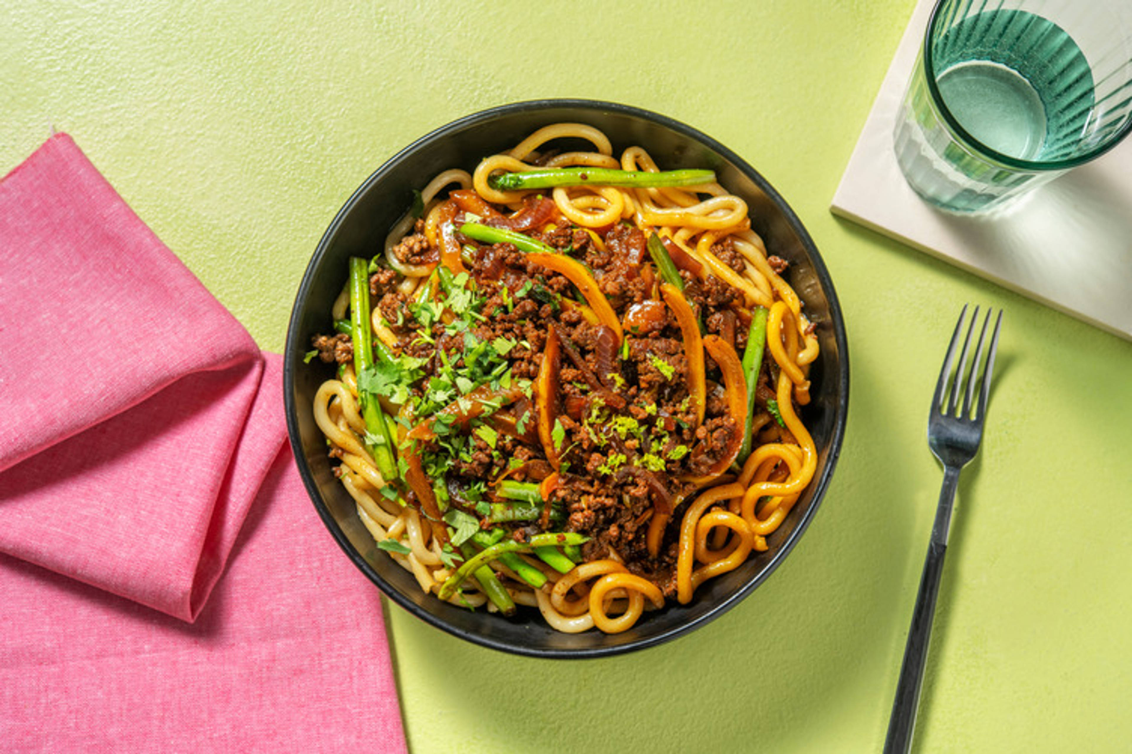 Thai Style Beef Noodles