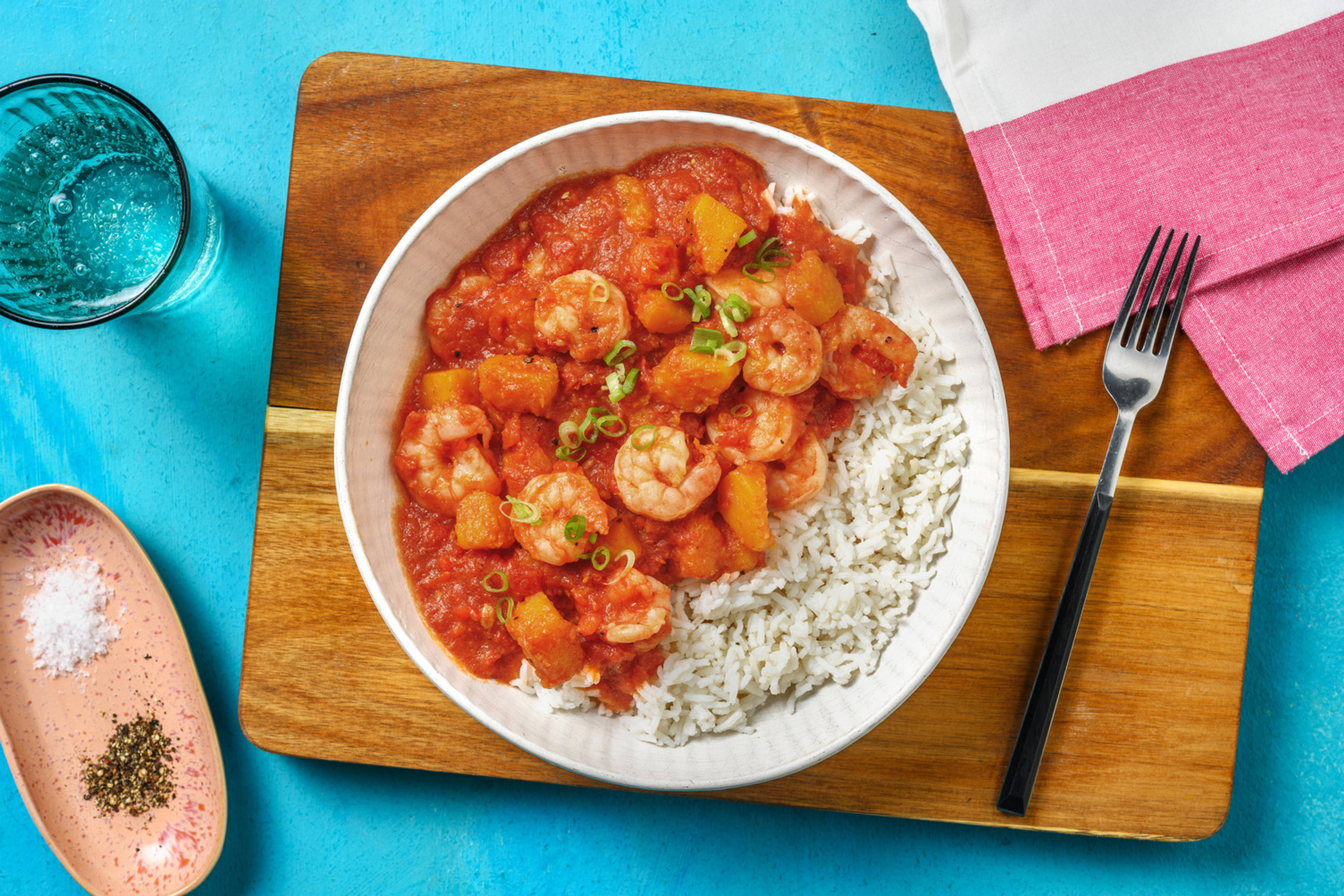 Prawn and Butternut Squash Curry