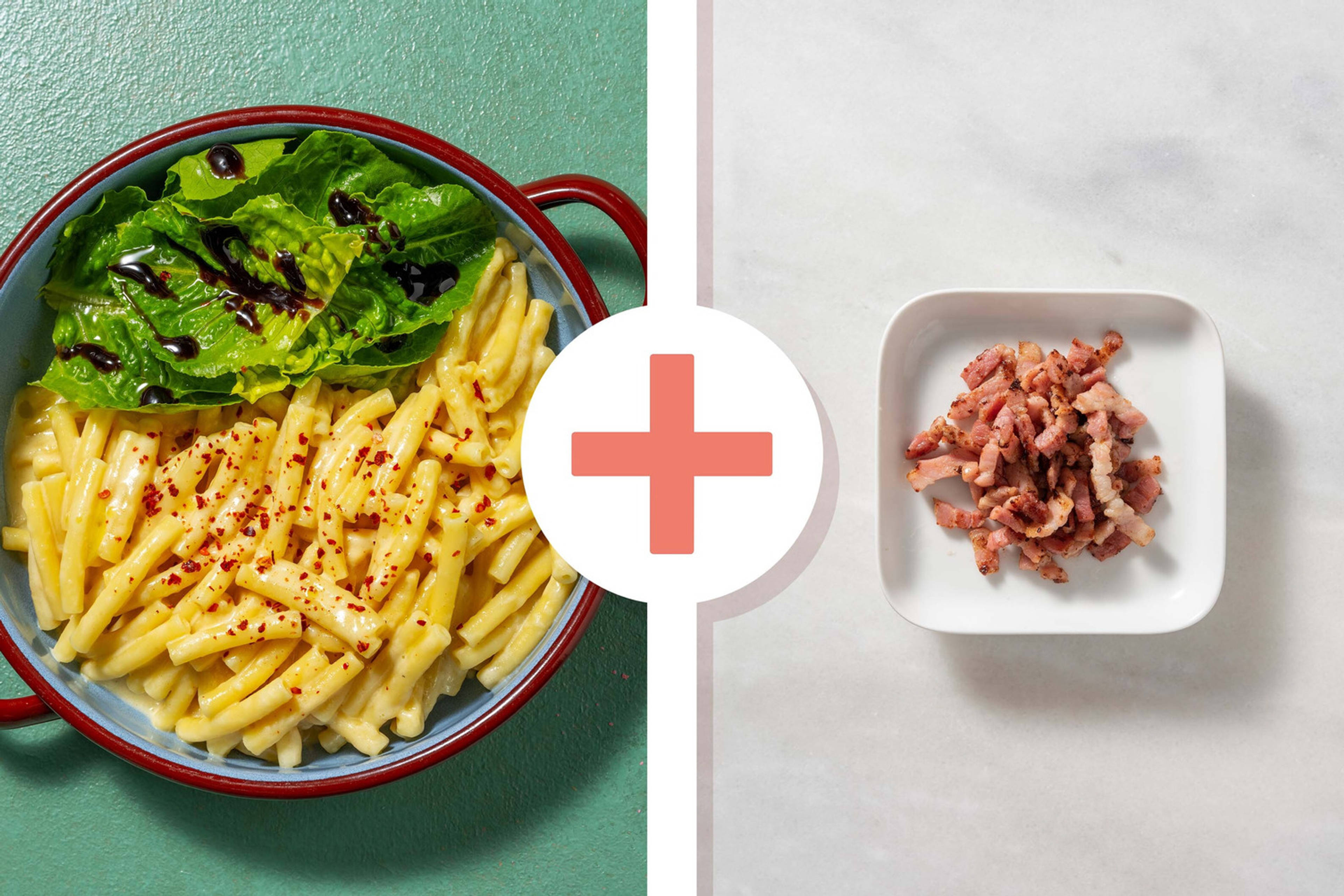 Stovetop Bacon Mac & Cheese  