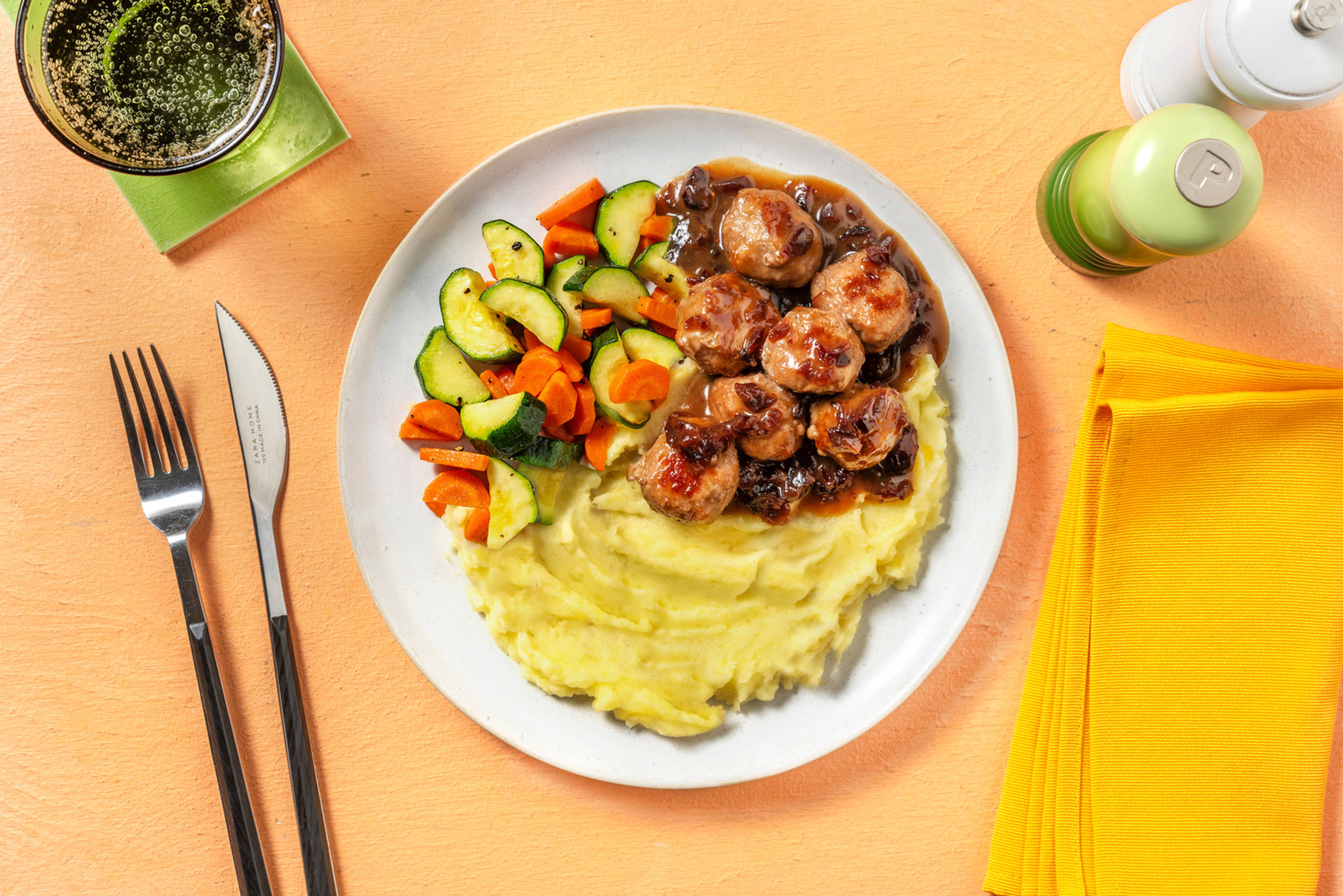 Honey Beyond Meat® Meatballs