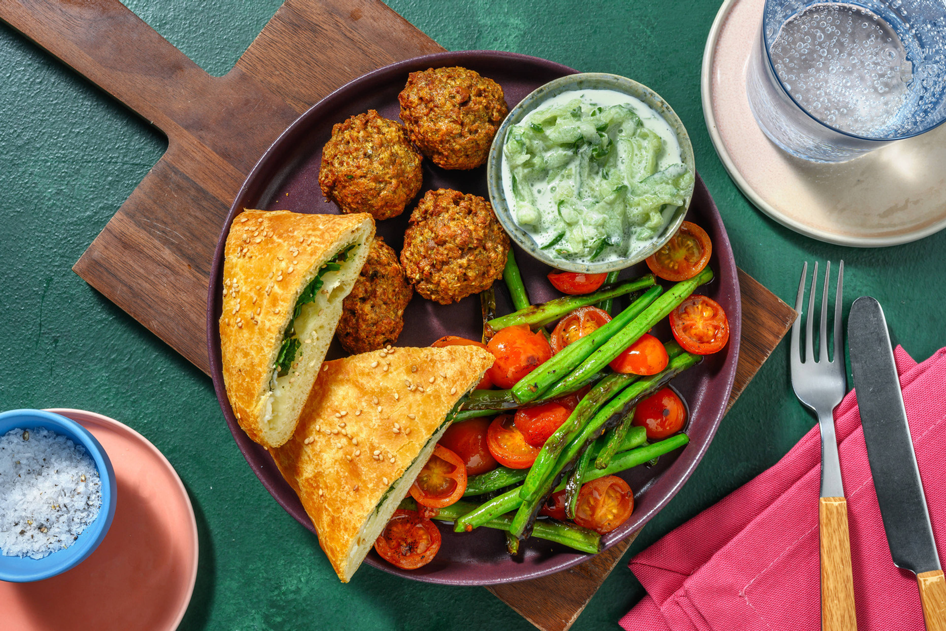 Vegetariske plantefarsboller