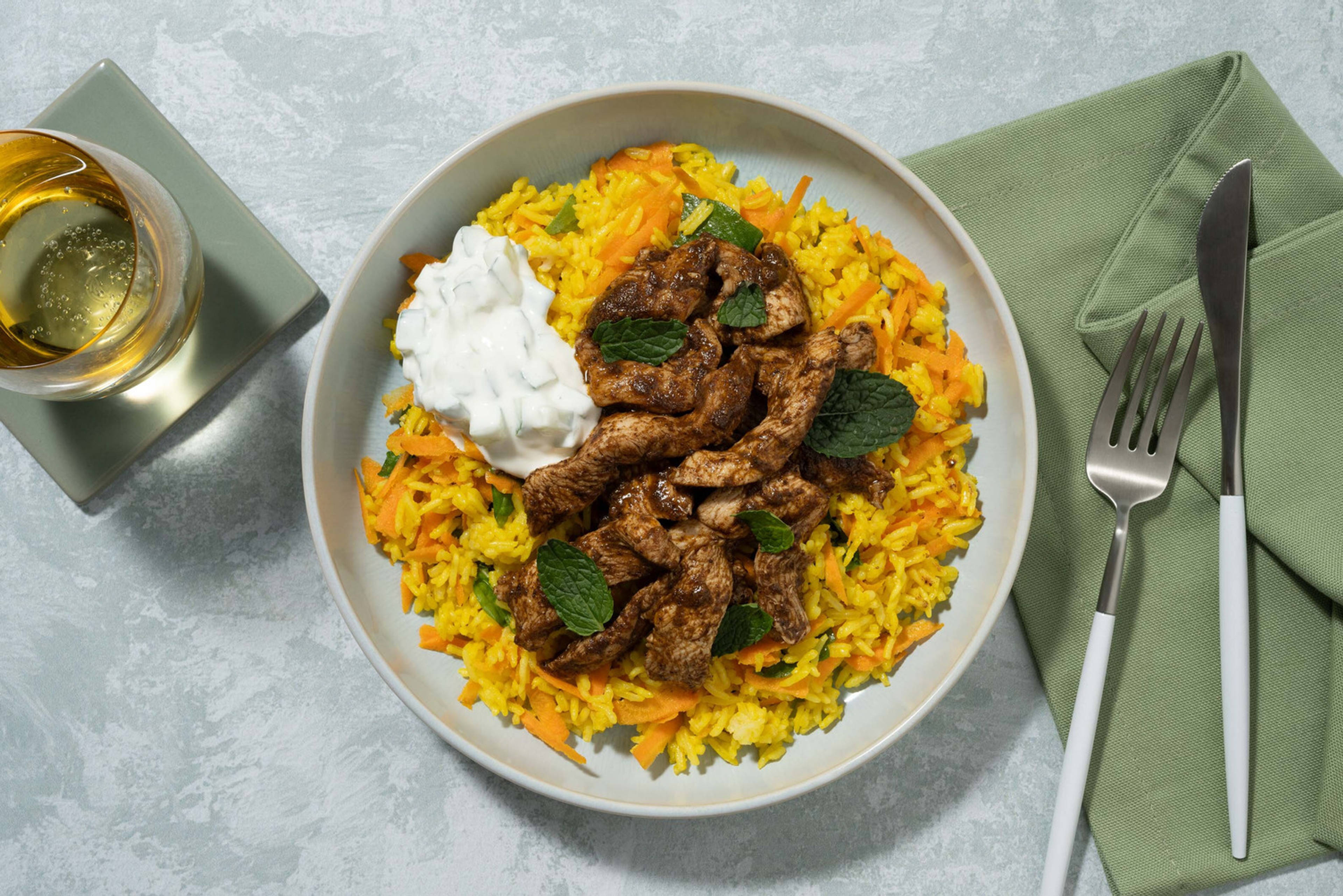 Tikka-kryddad kyckling