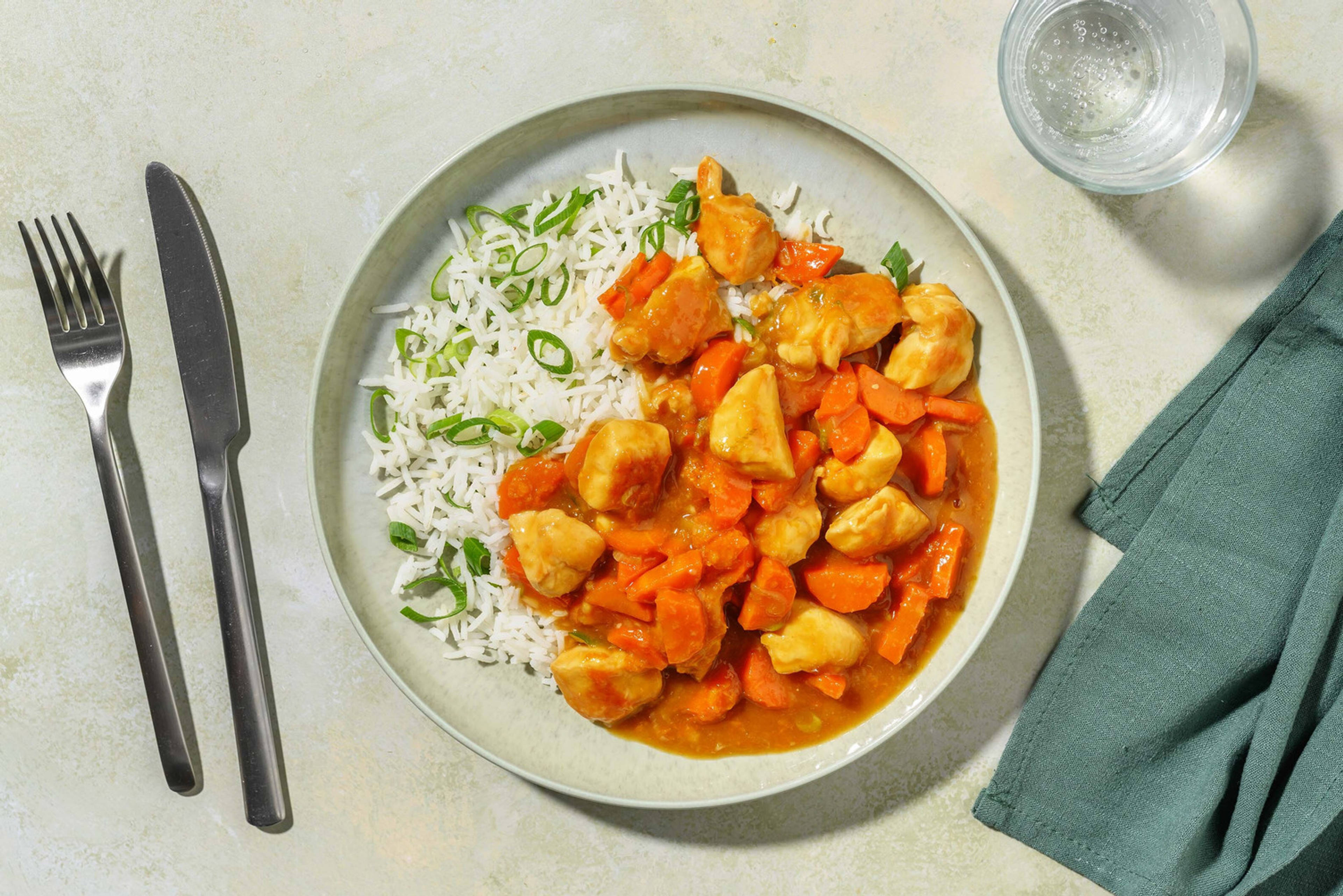 Orange Honey Chicken