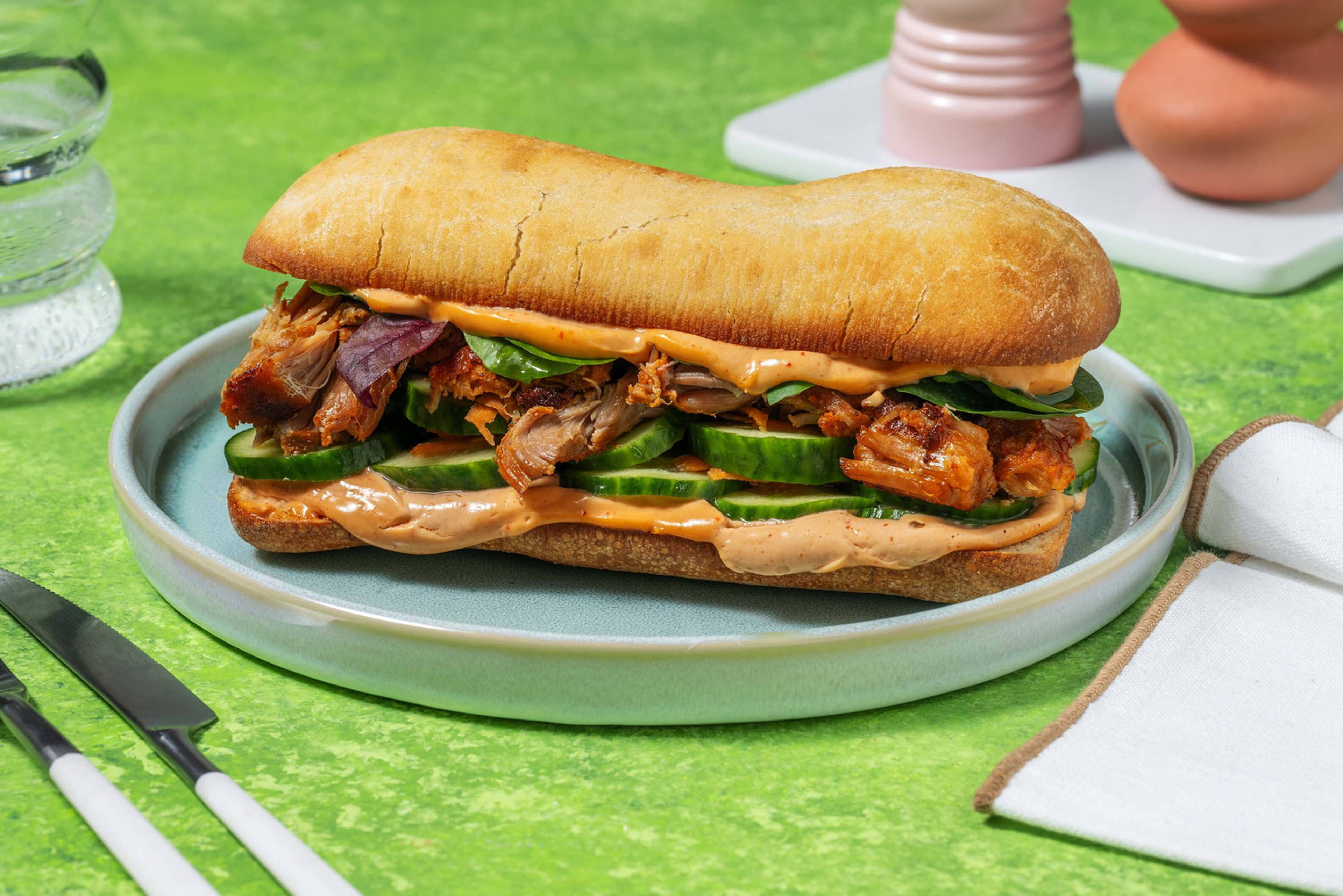 Banh Mi - sandwich vietnamita al pulled pork