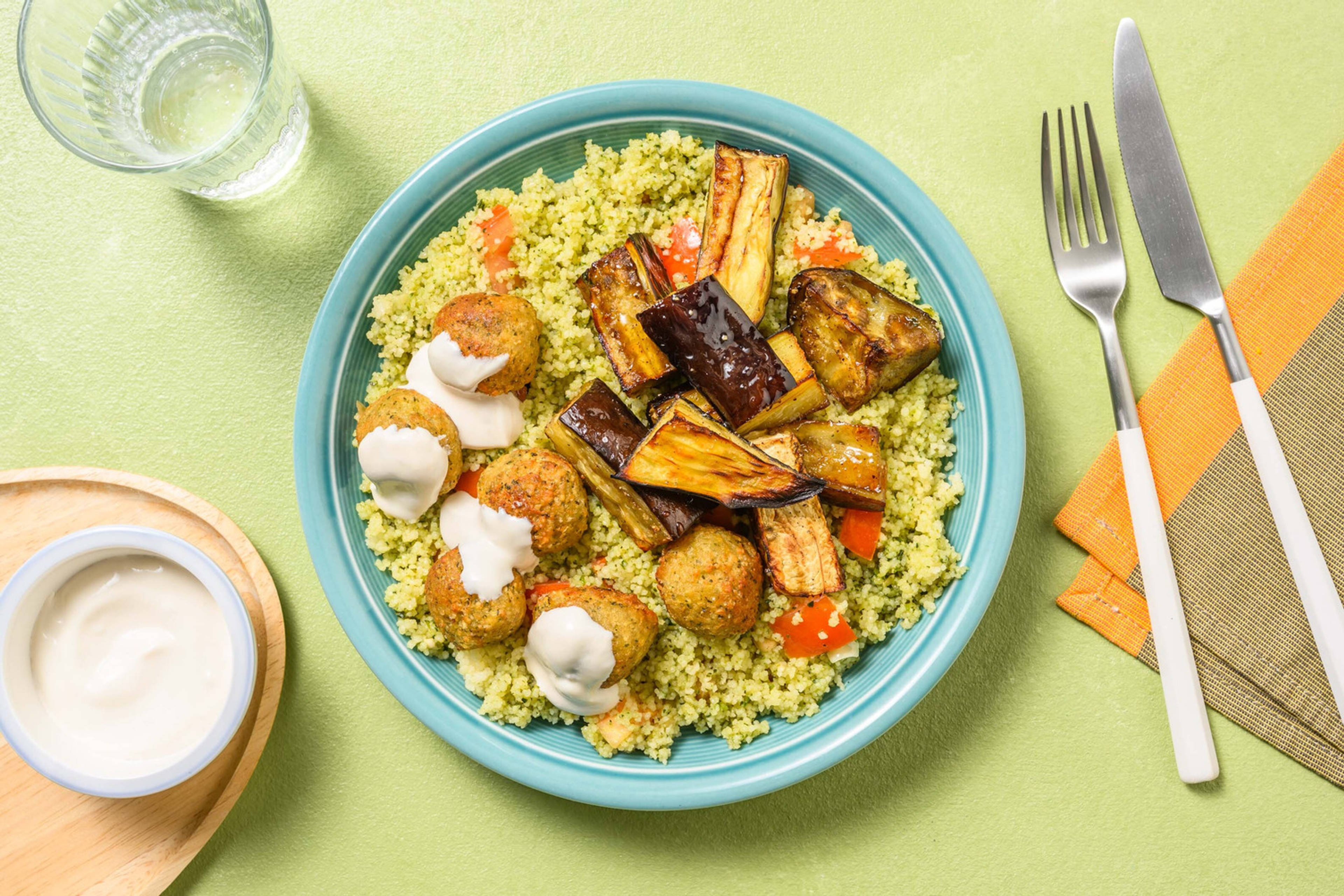 Falafel Mezze Bowl