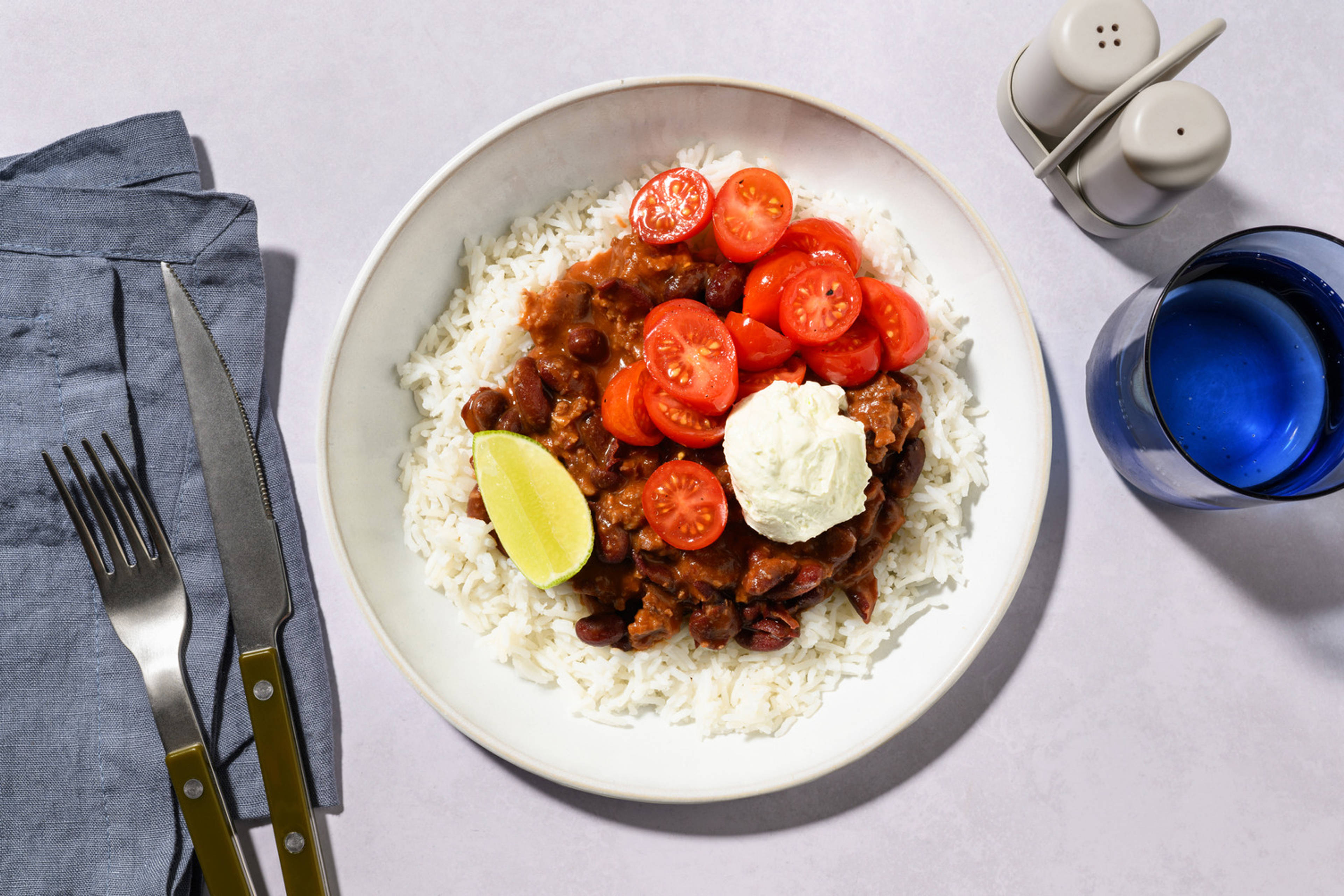 Chilli Beef Burrito Bowl