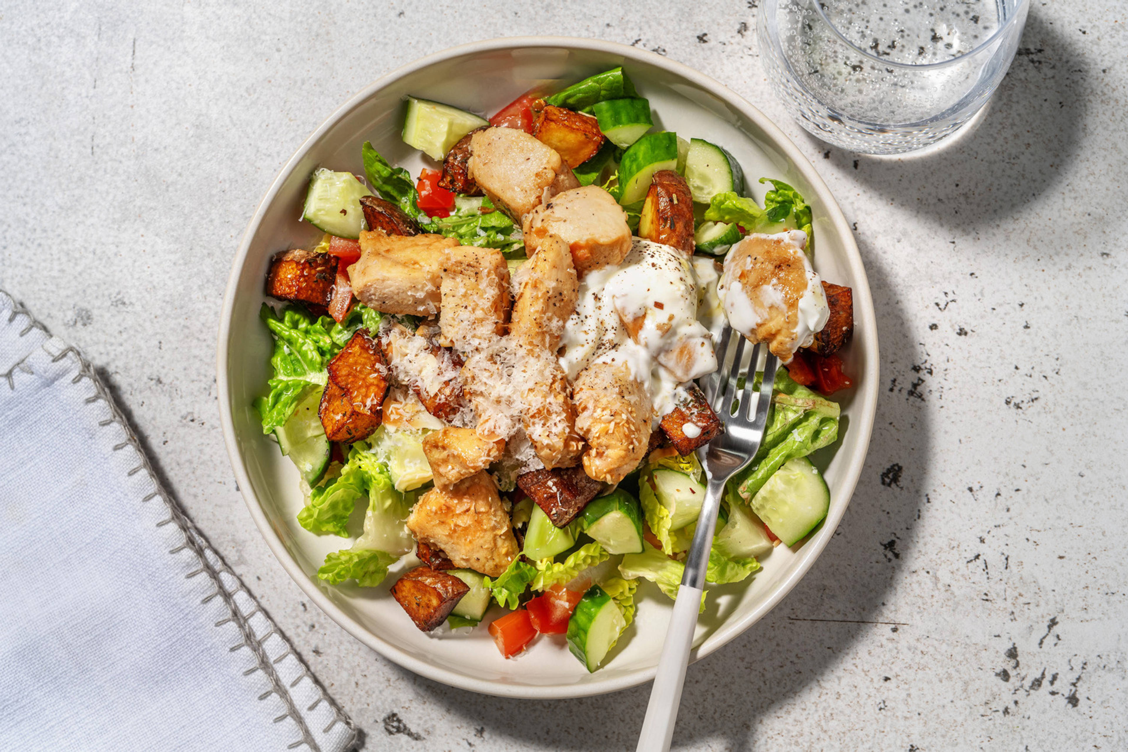 Greek-Style Chicken & Potato Salad