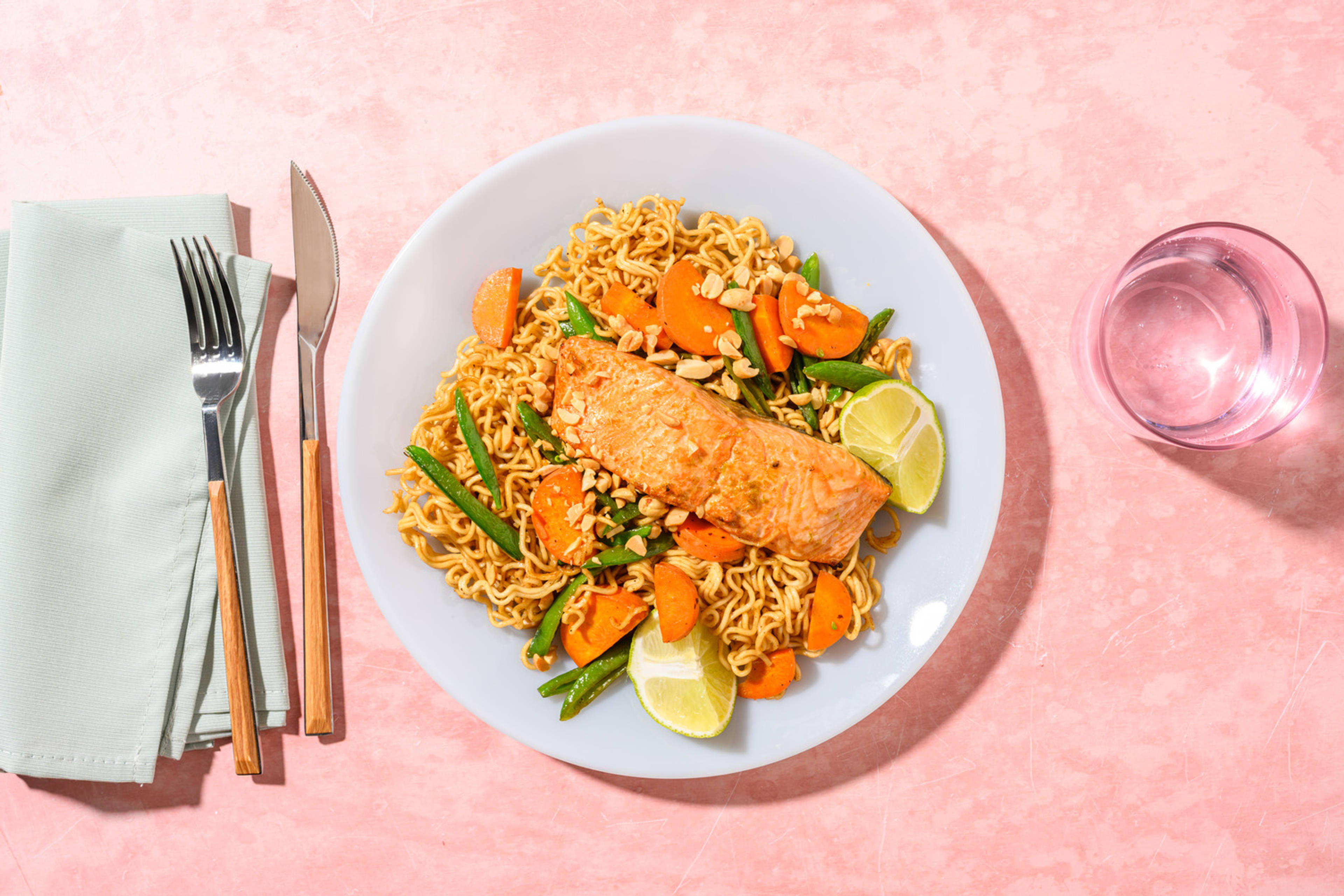 Soy and Lime Baked Salmon