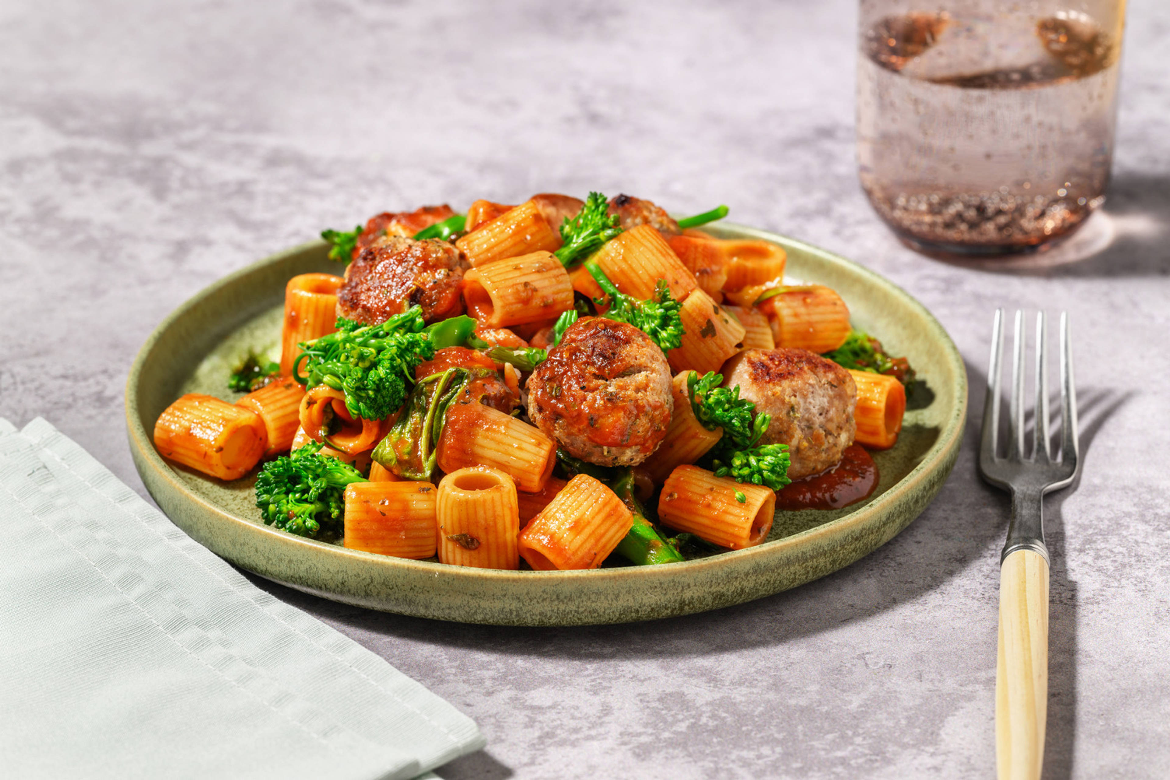 Pork Polpette in Rich Tomato Sauce