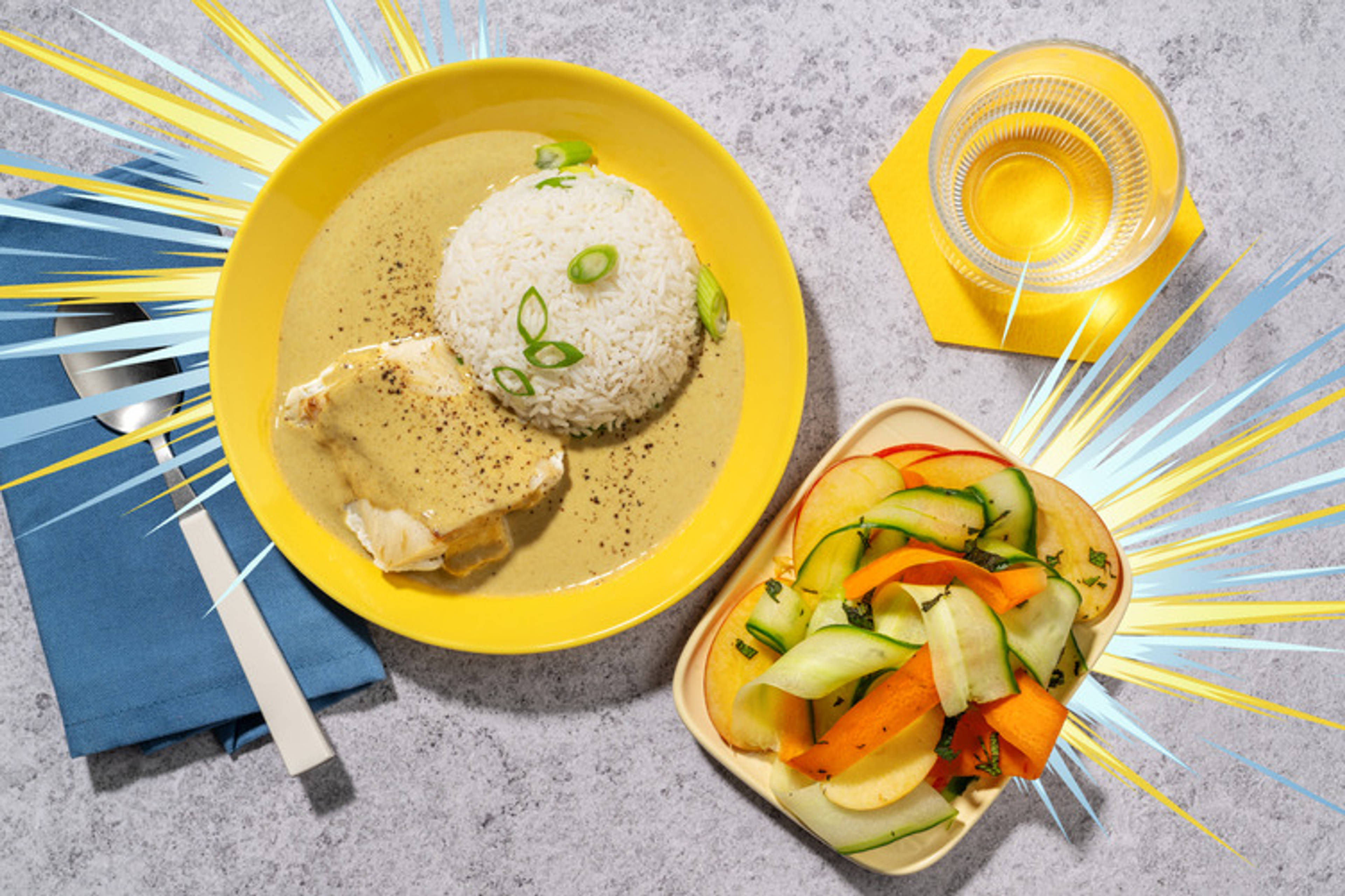 Thailandsk kokostorsk inspireret af Gardevoir