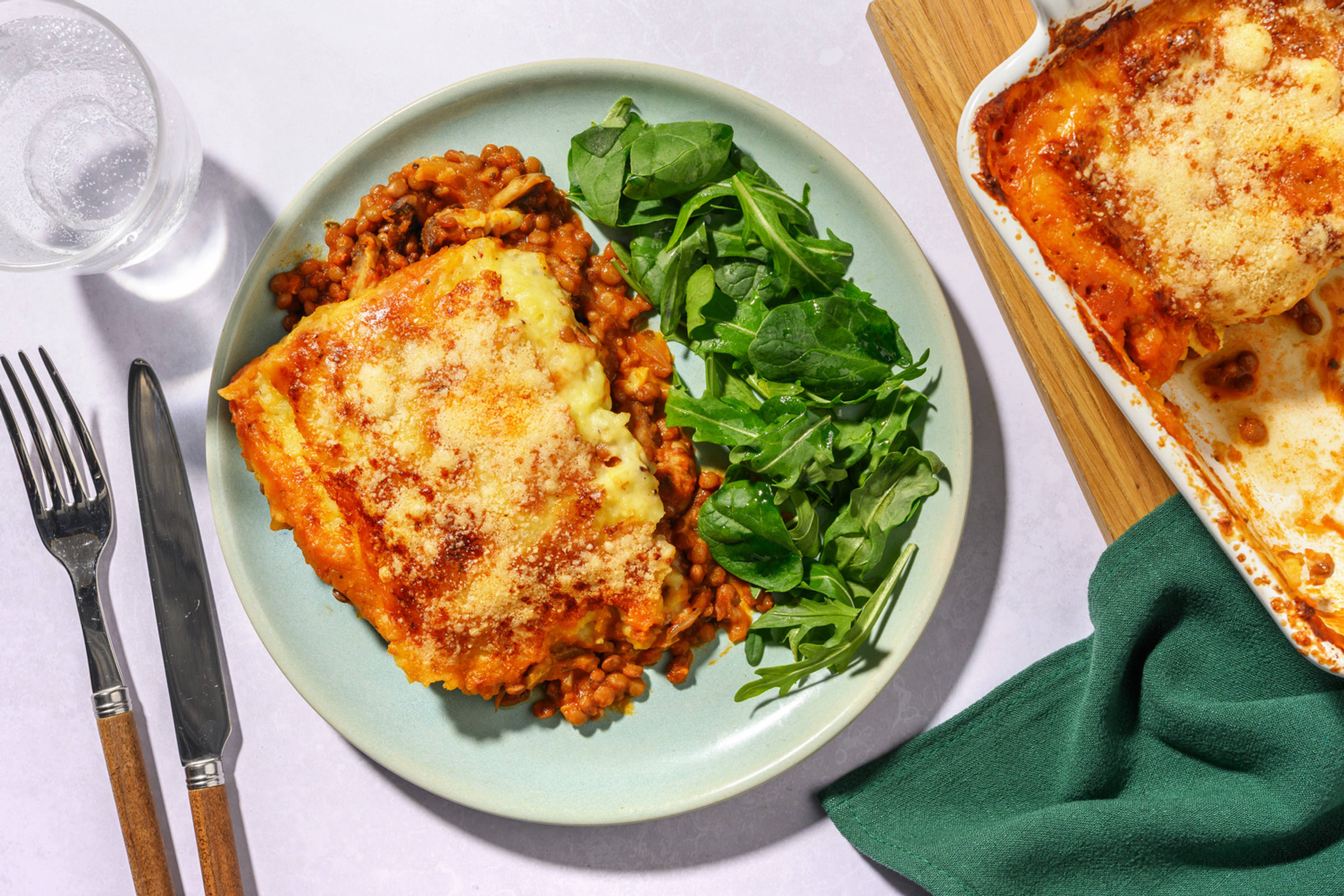 Mushroom & Lentil Shepherd's Pie