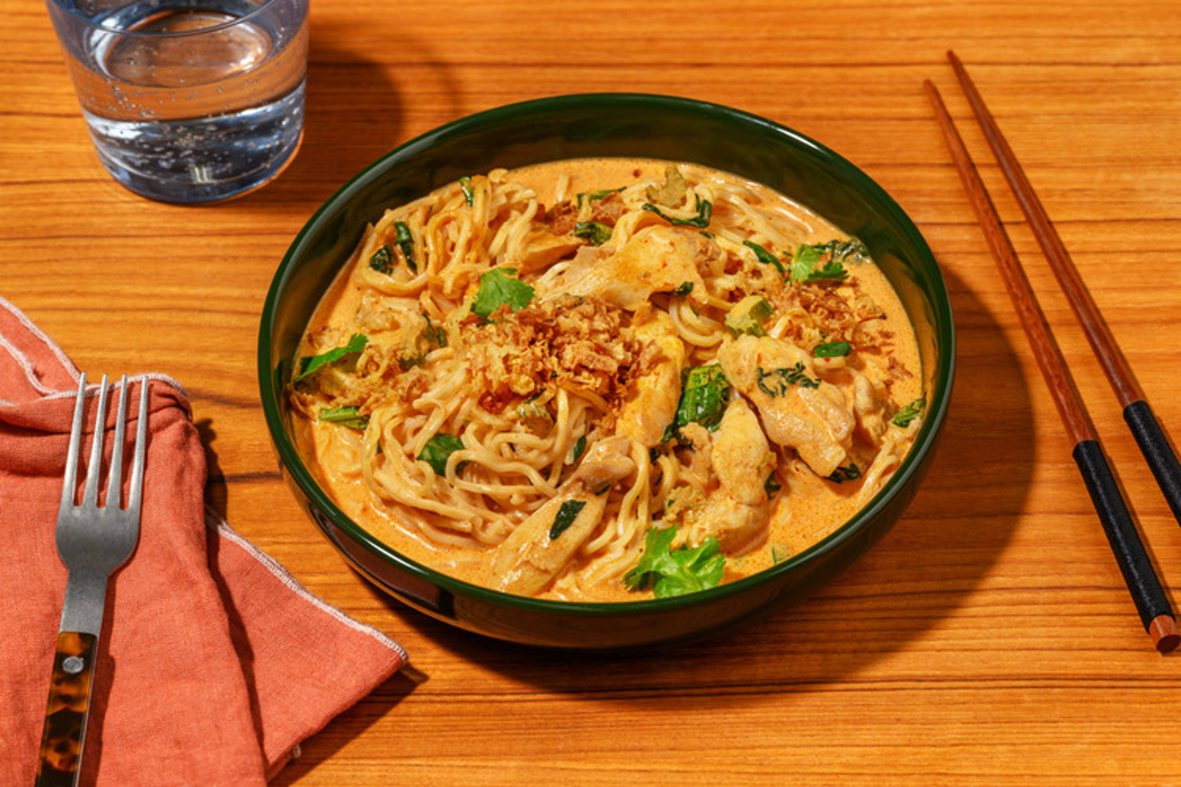 Speedy Tom Yum Chicken Noodle Soup