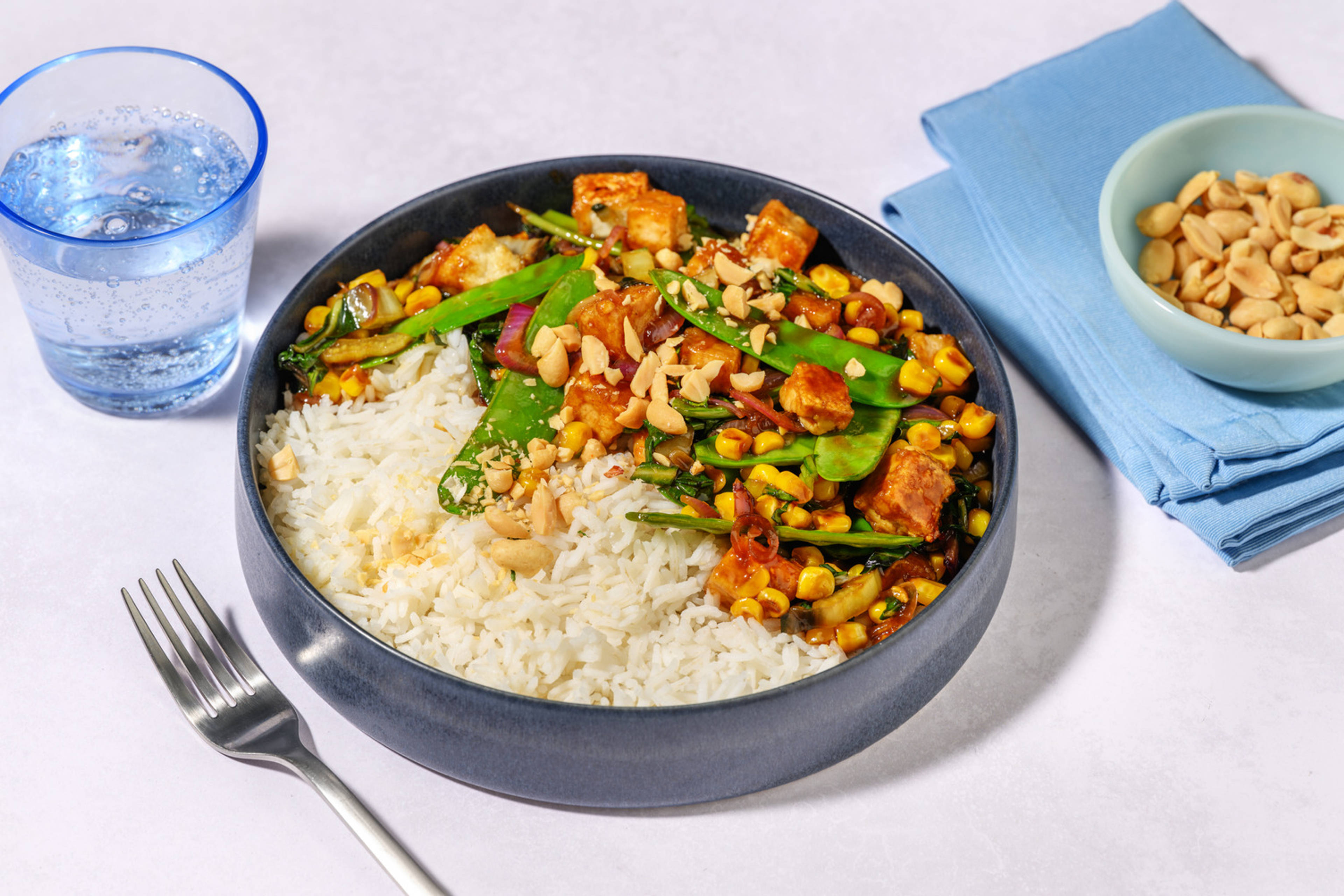 Plant-Based Sweet Chilli Tofu Stir-Fry