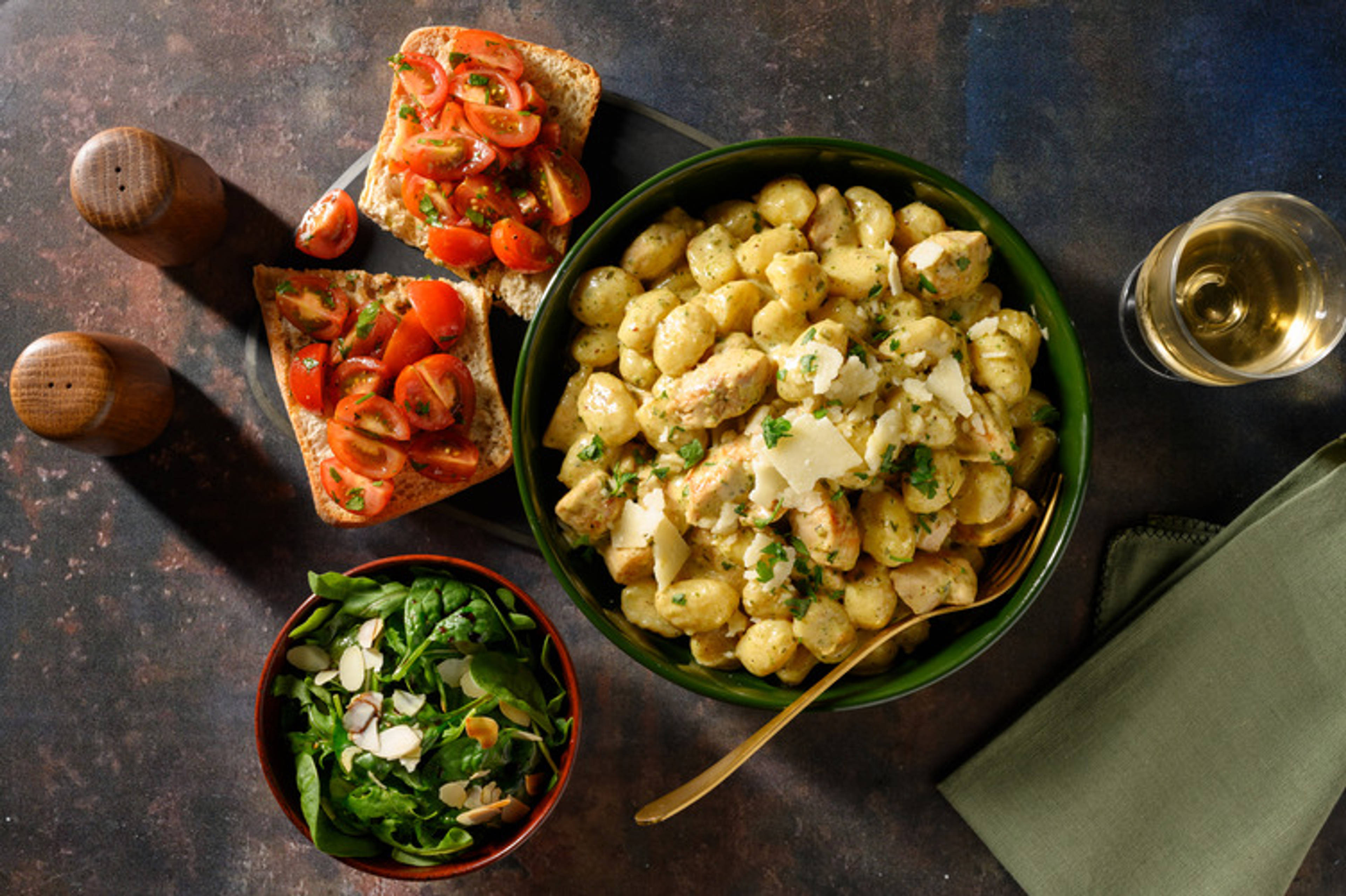 Ultimate Chicken & Creamy Pesto Gnocchi
