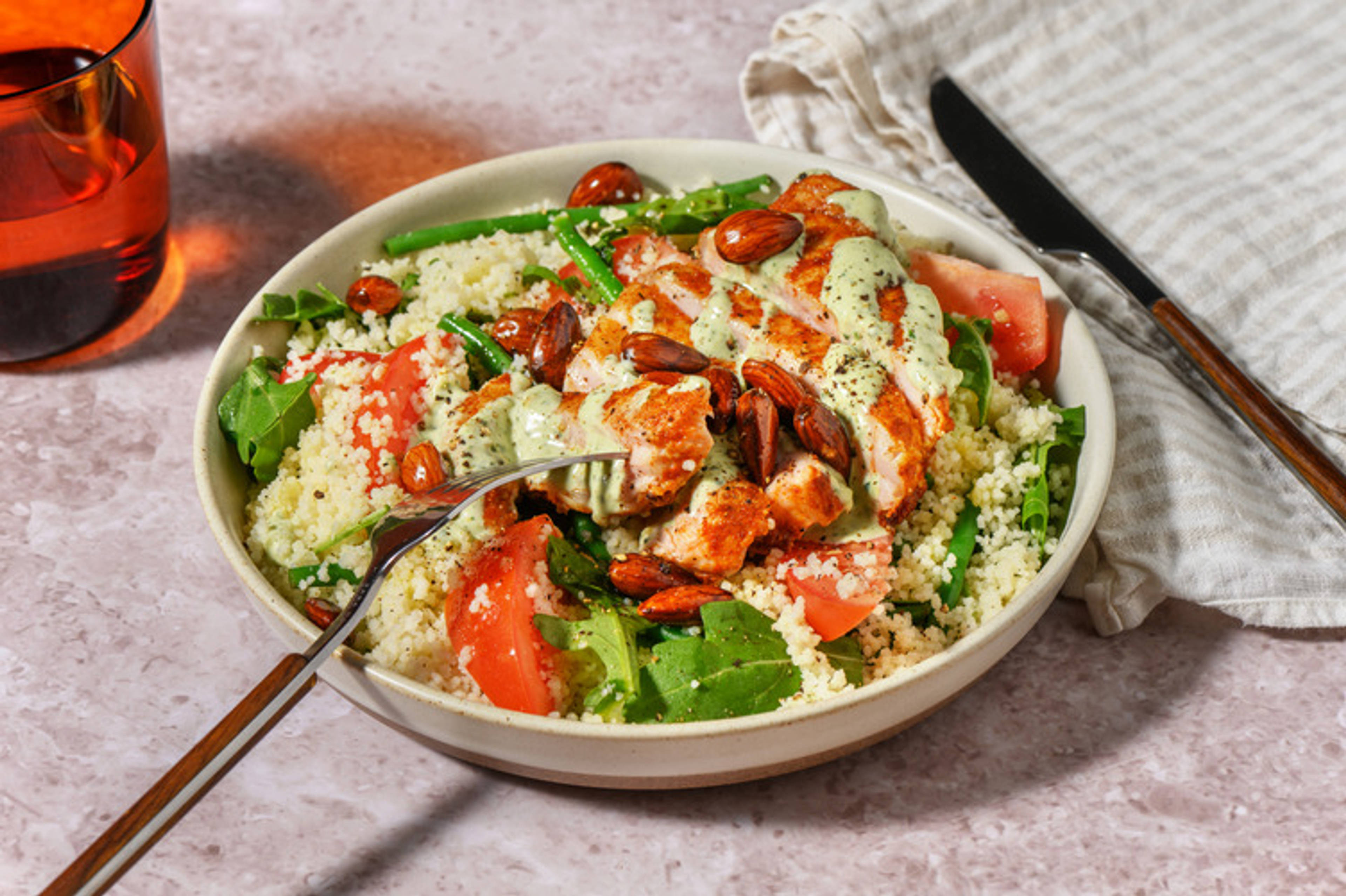 Presto Paprika Pork & Green Bean Couscous