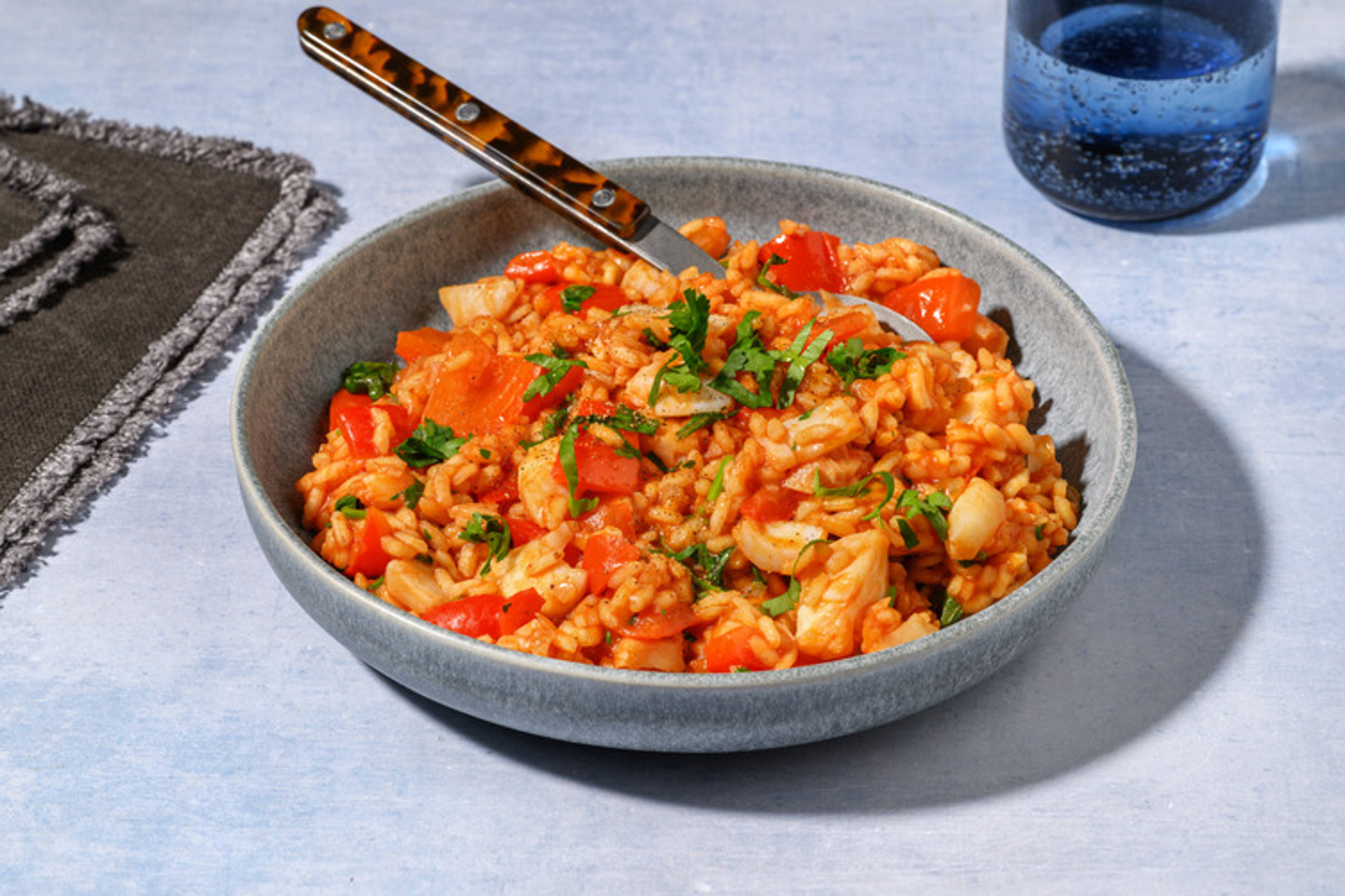 Arroz de bacalhau - riso e merluzzo alla portoghese