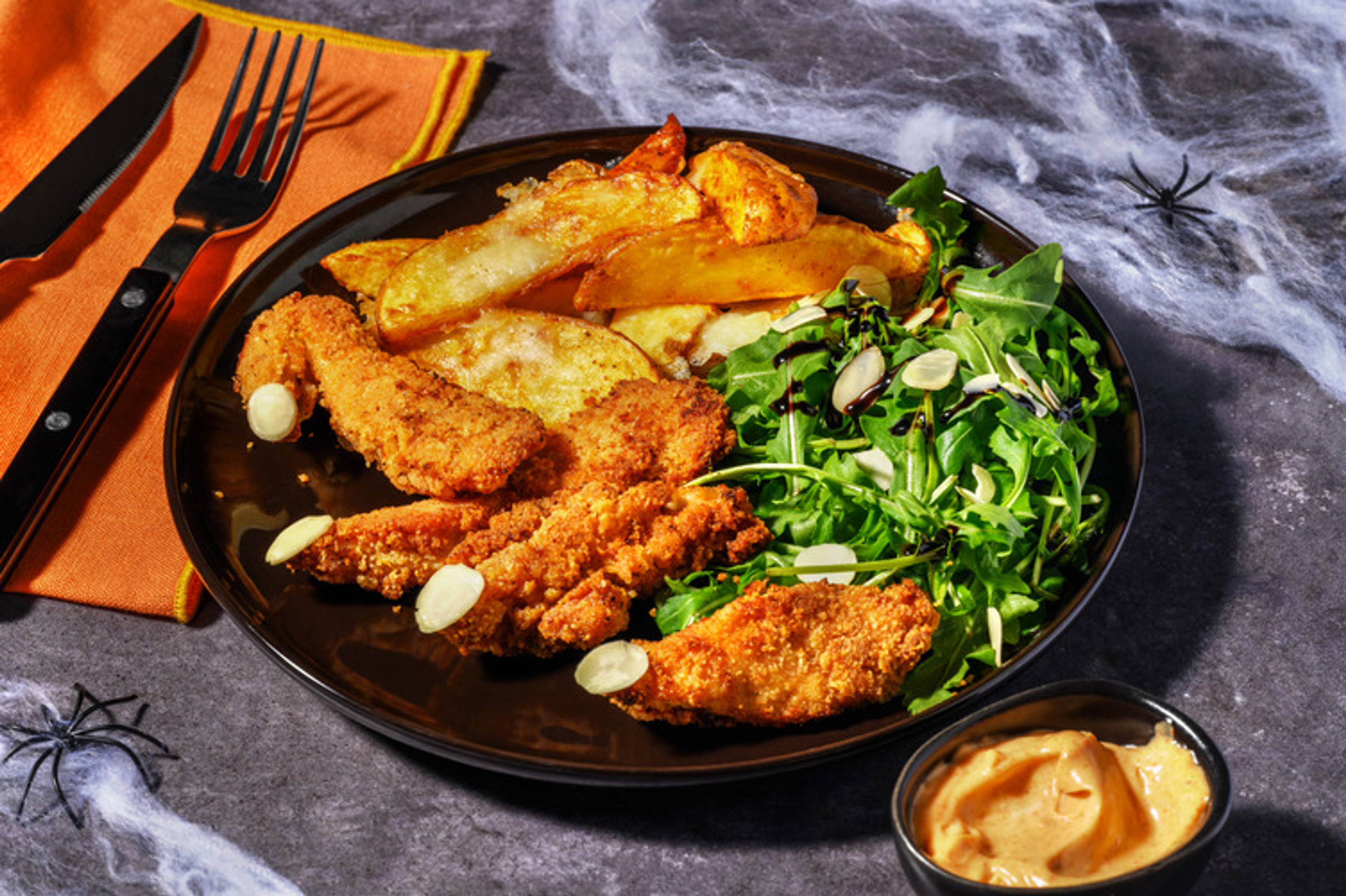 Halloween Chicken Fingers