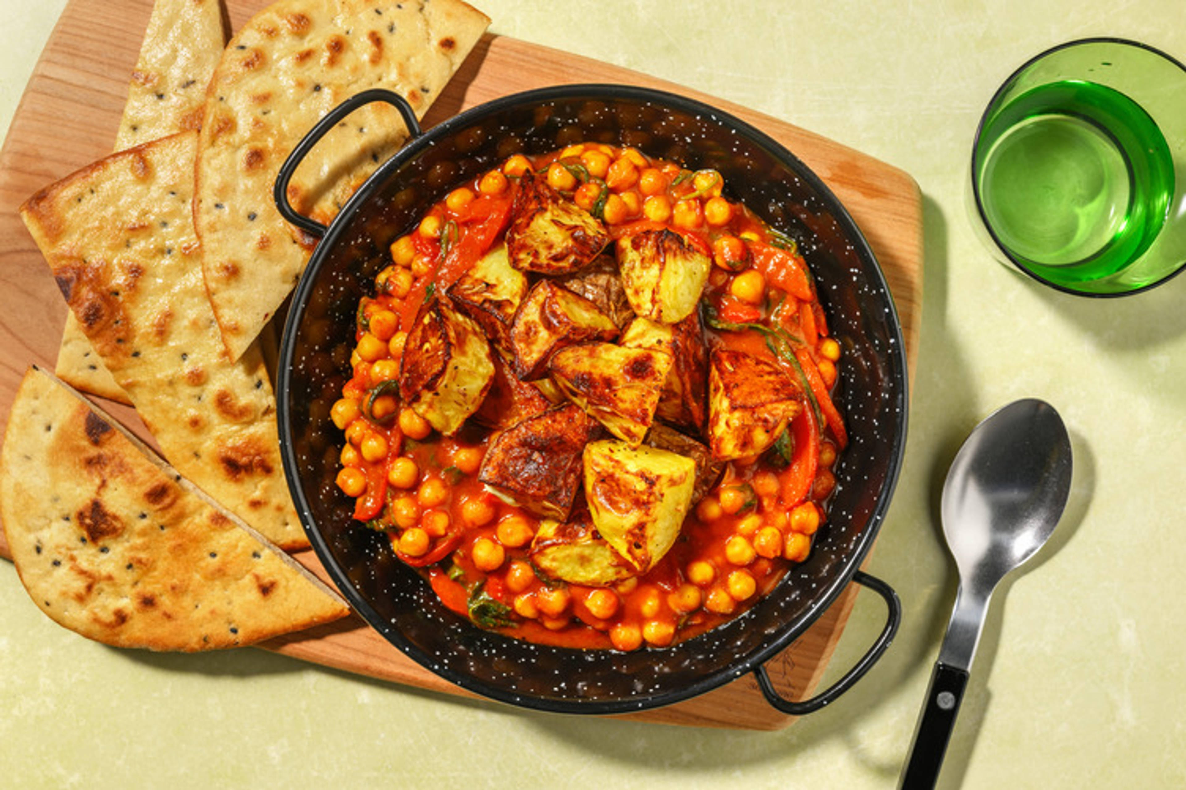 Saag Chana Masala