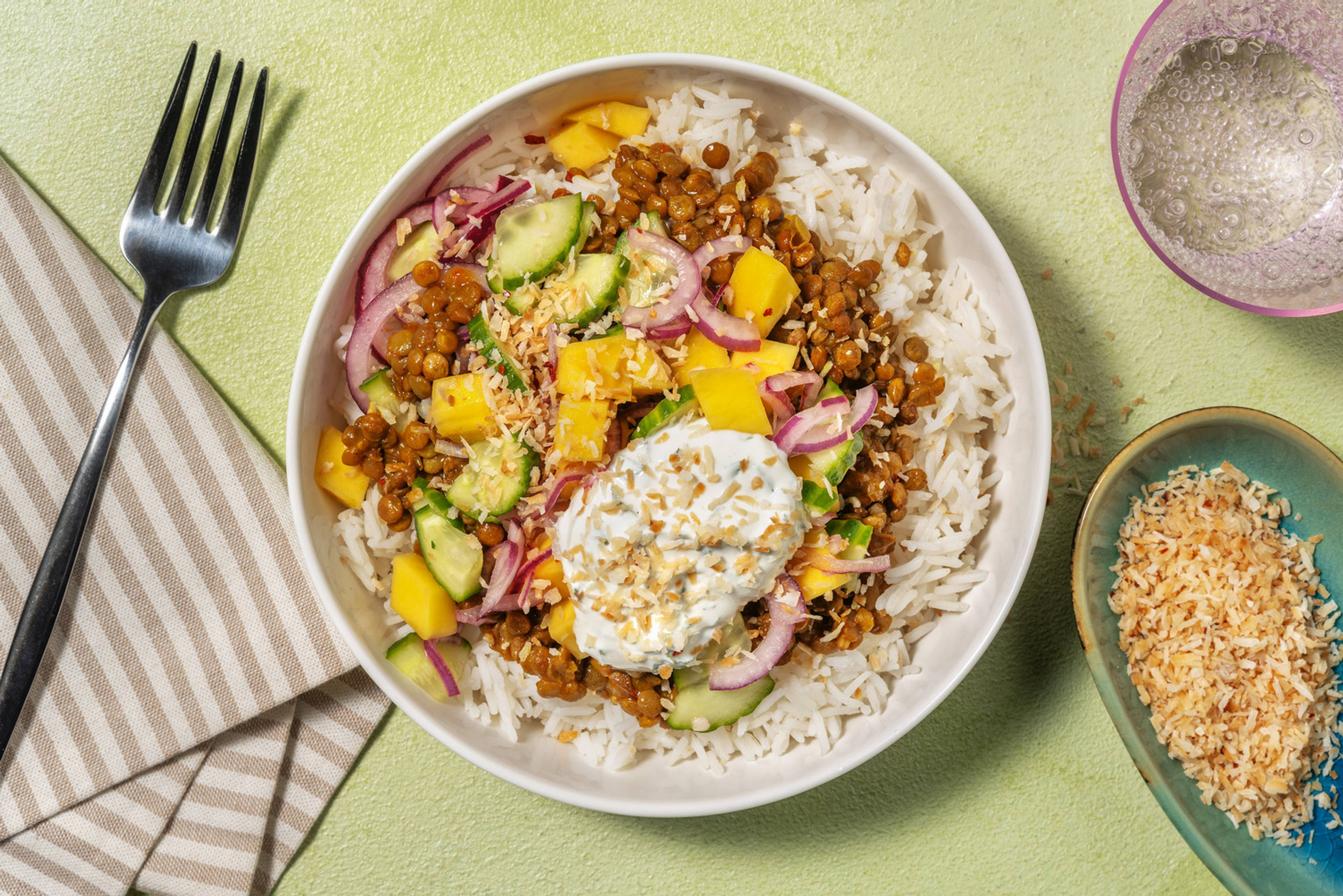 Indisk linsbowl