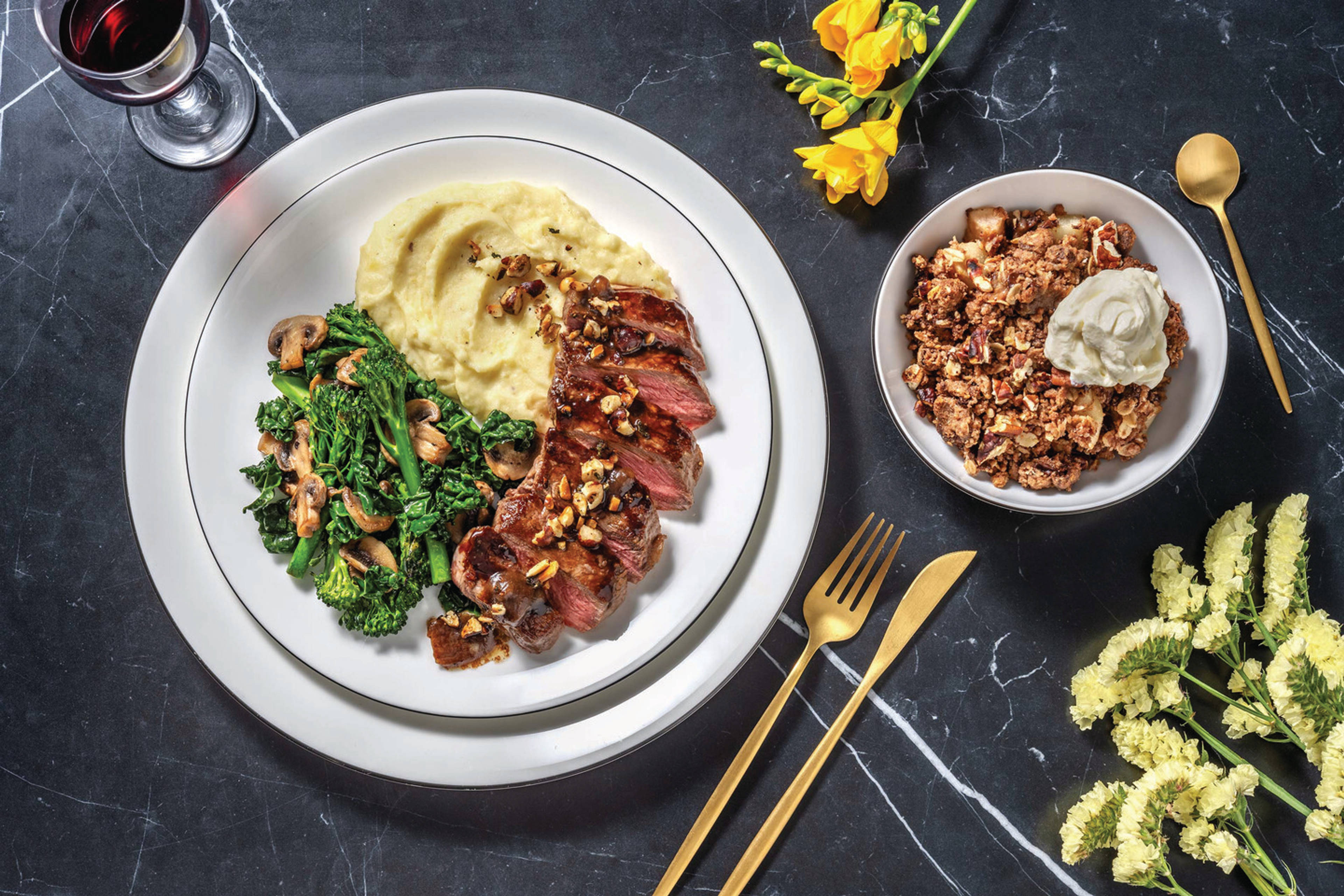 Balsamic-Glazed Venison Steak for Dinner