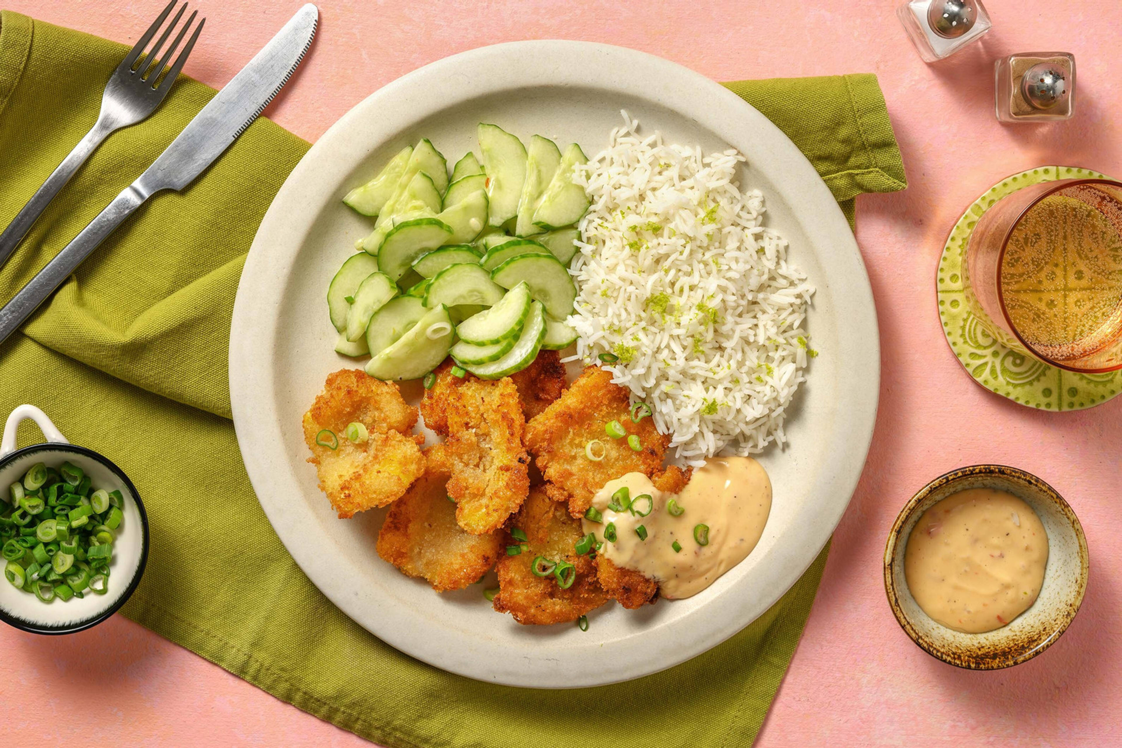 Bang Bang Jackfruit Nuggets!
