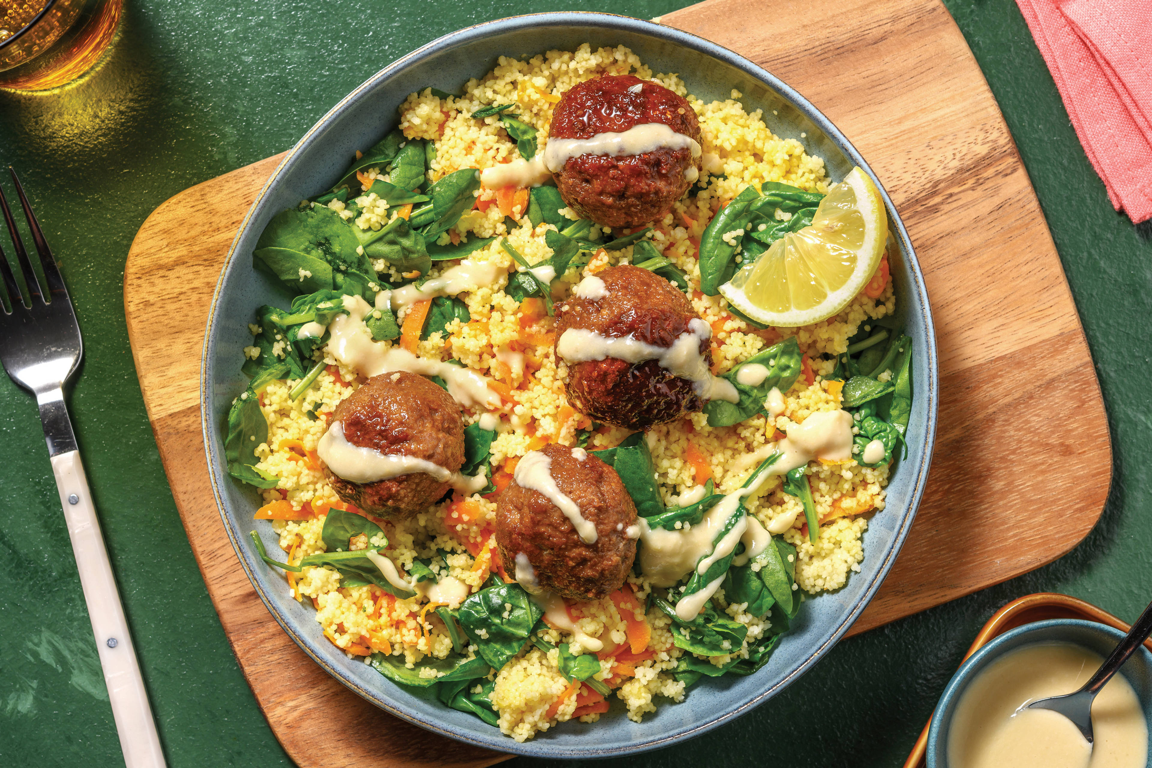 Lebanese Beef & Fetta Meatballs