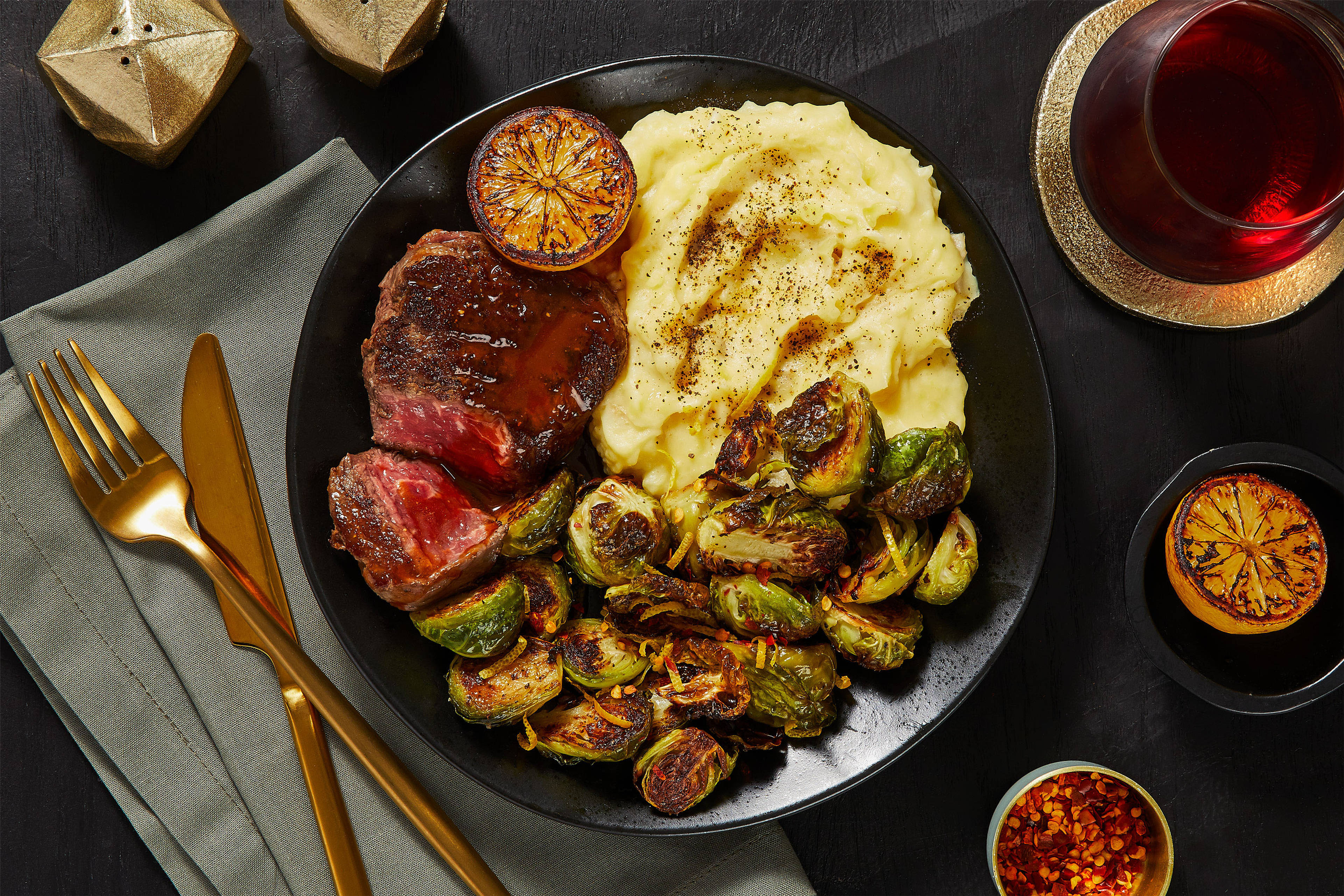 Beef Tenderloin with Demi-Glace Sauce