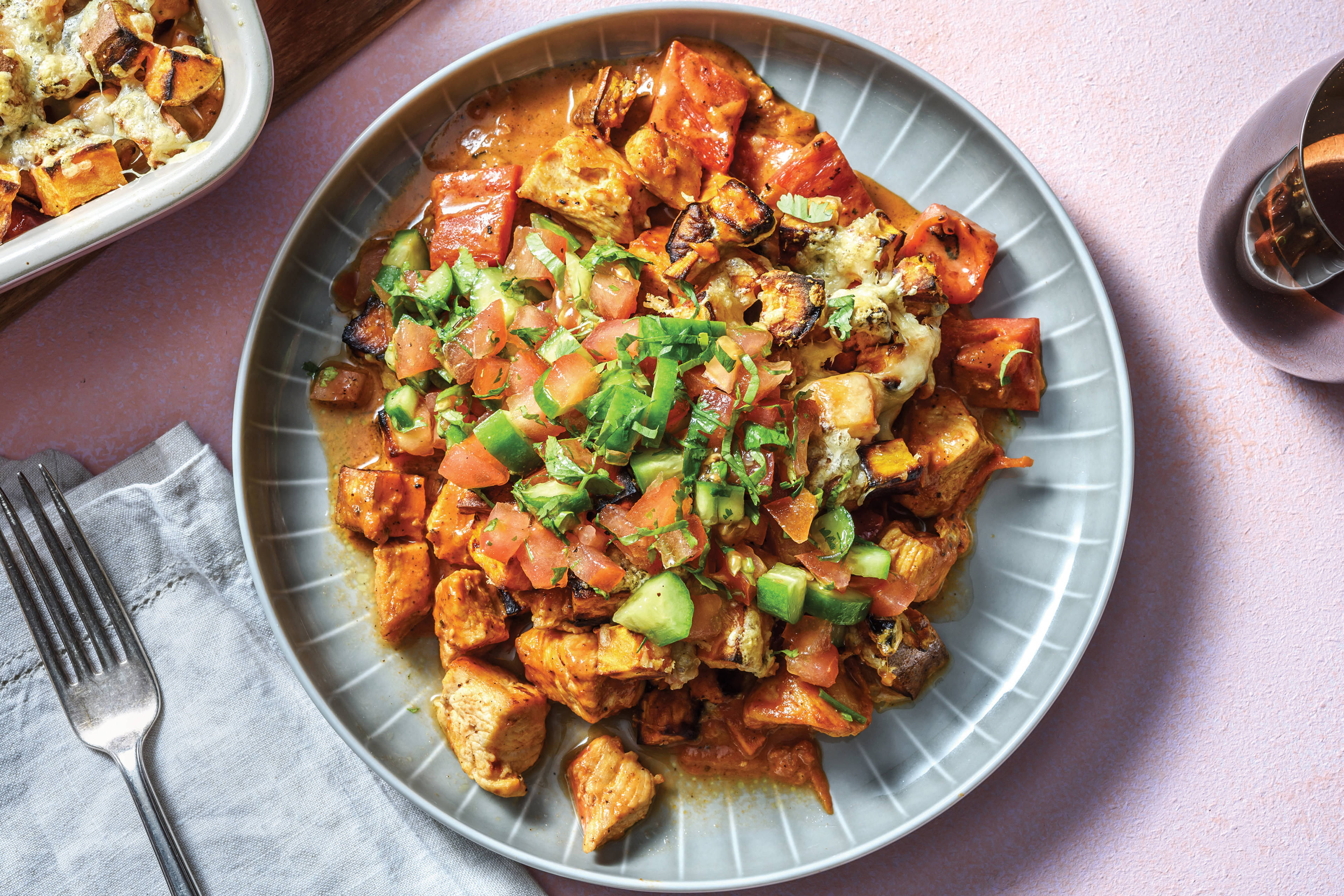 Caribbean Jerk Chicken Pie