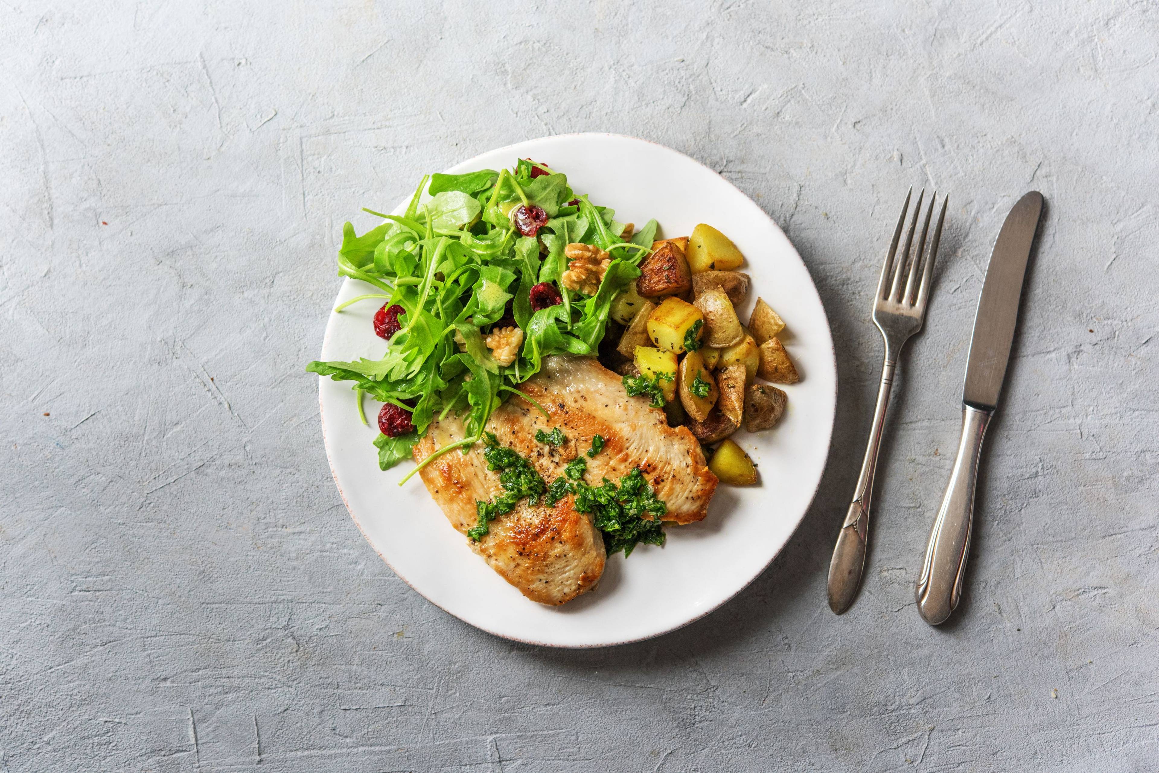Lean Mean Chicken and Greens
