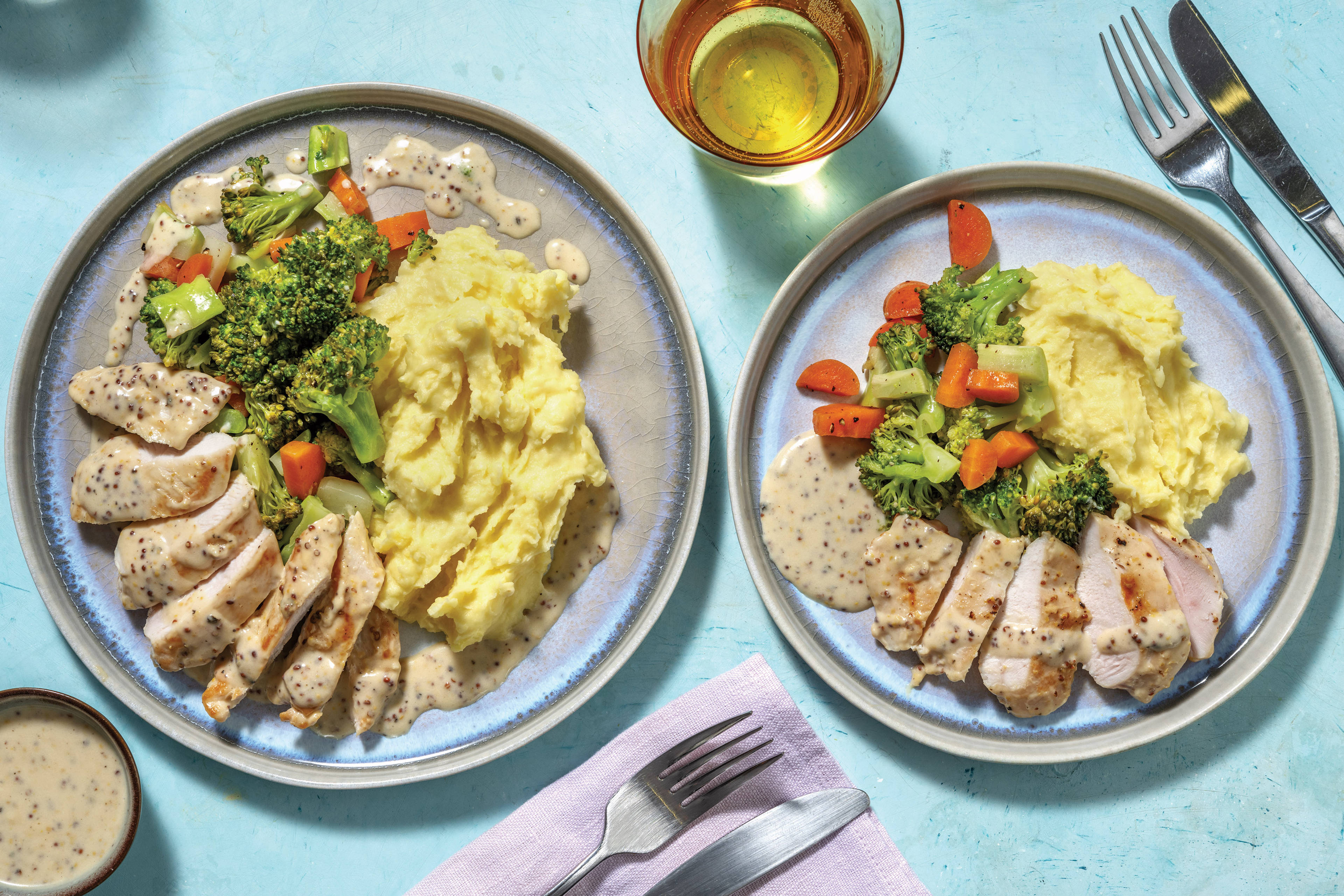 Creamy Honey Mustard Chicken