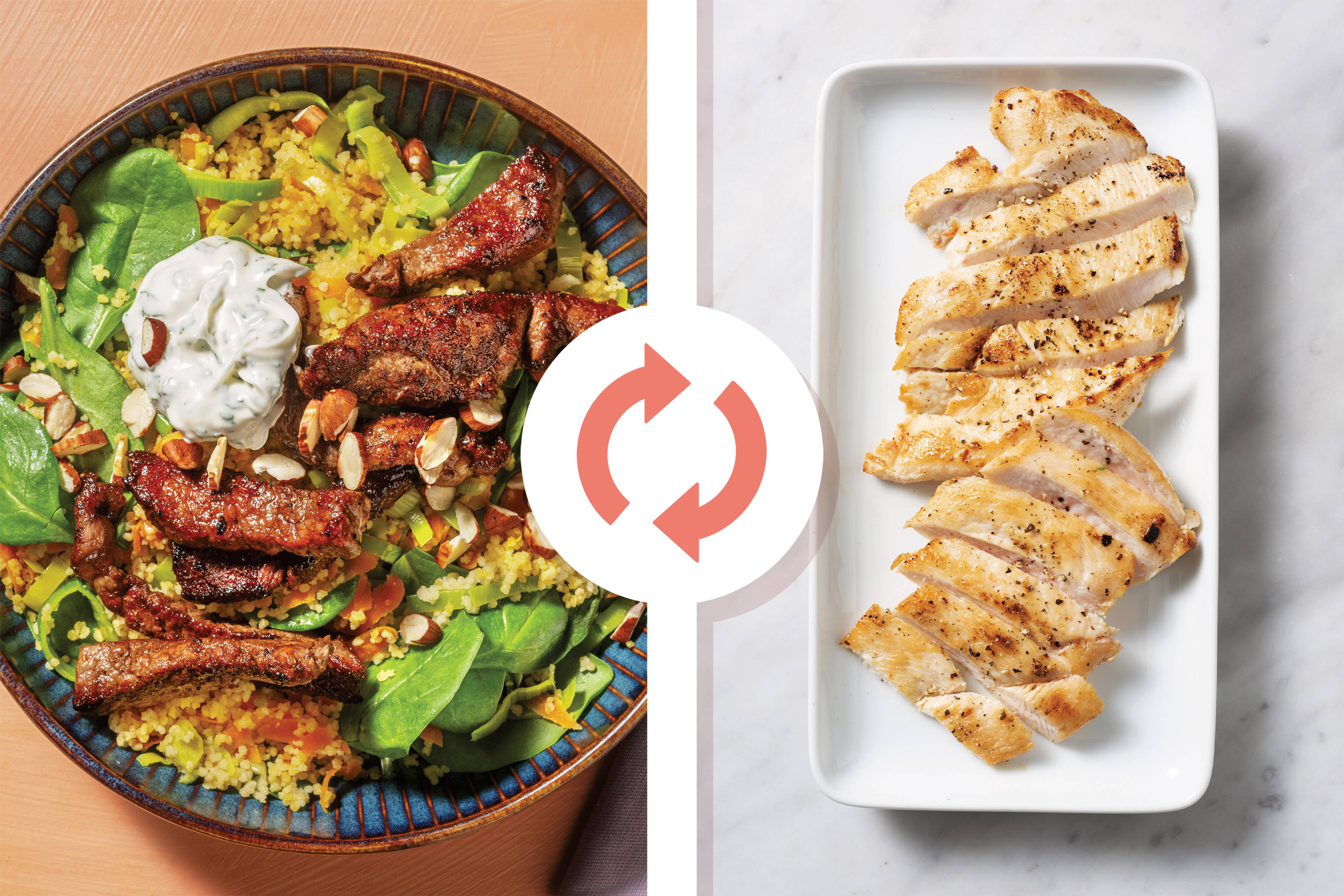 Spiced Chicken Strips & Veggie Couscous