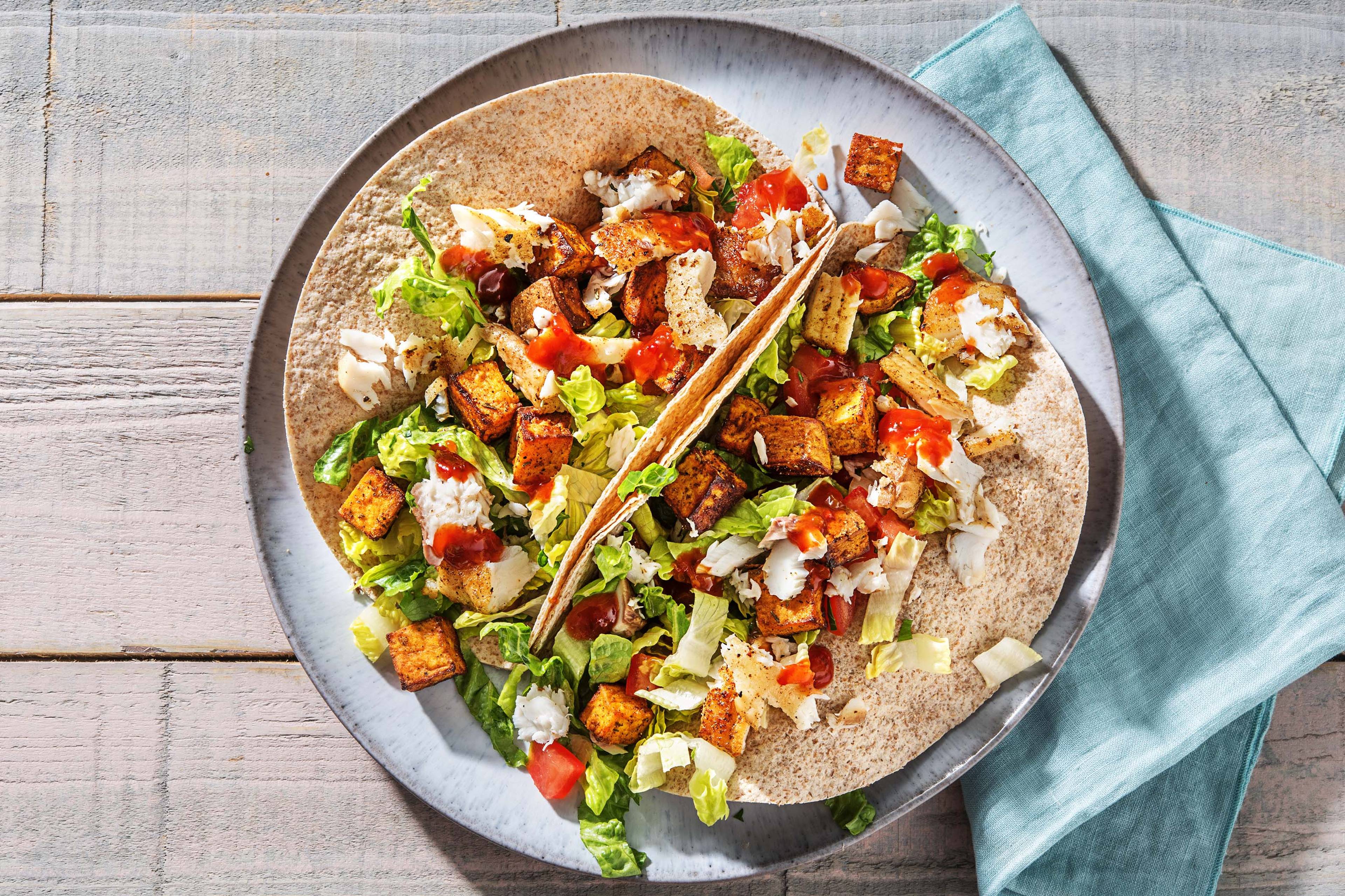 Fish Tostadas
