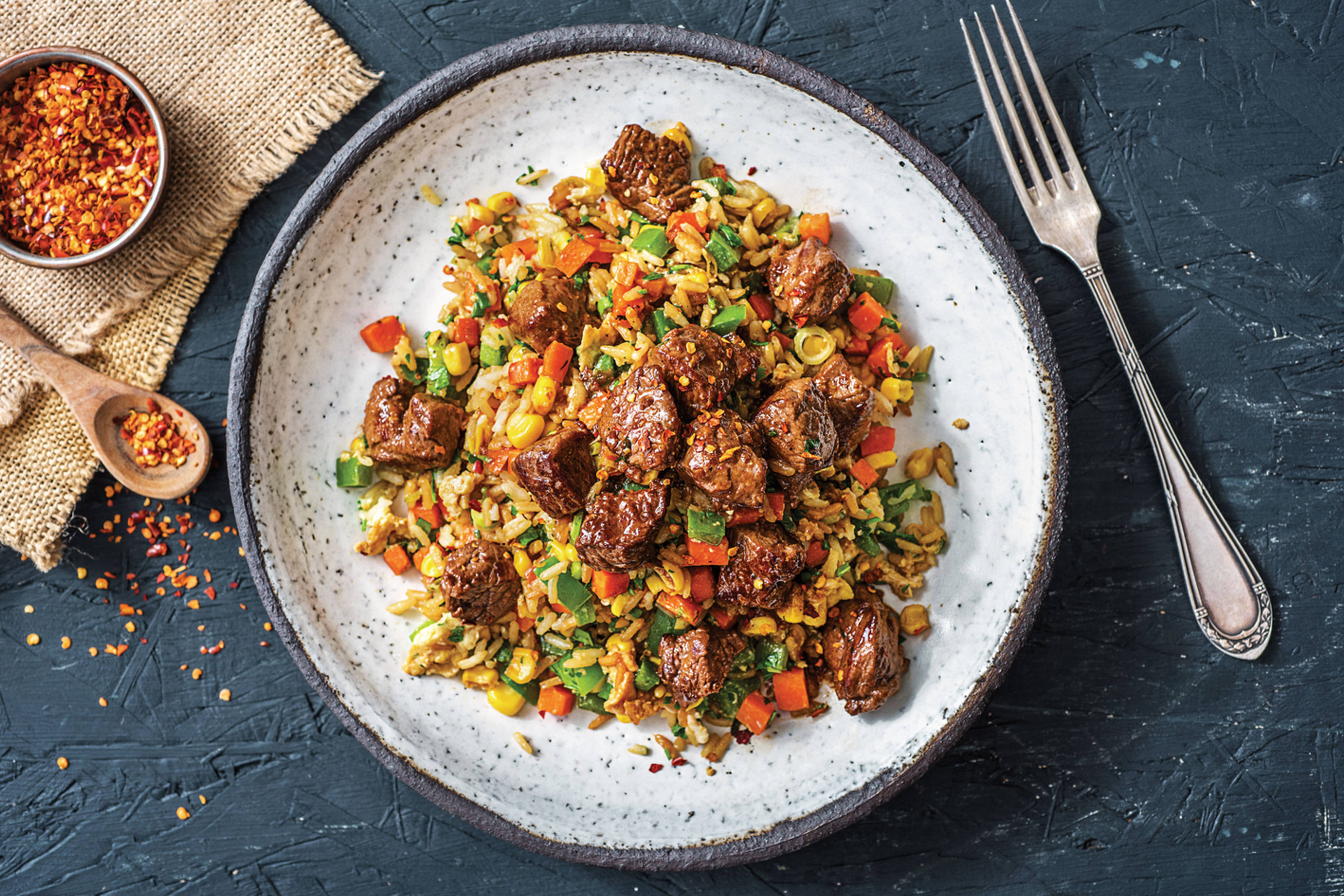 Chinese Garlic-Ginger Beef