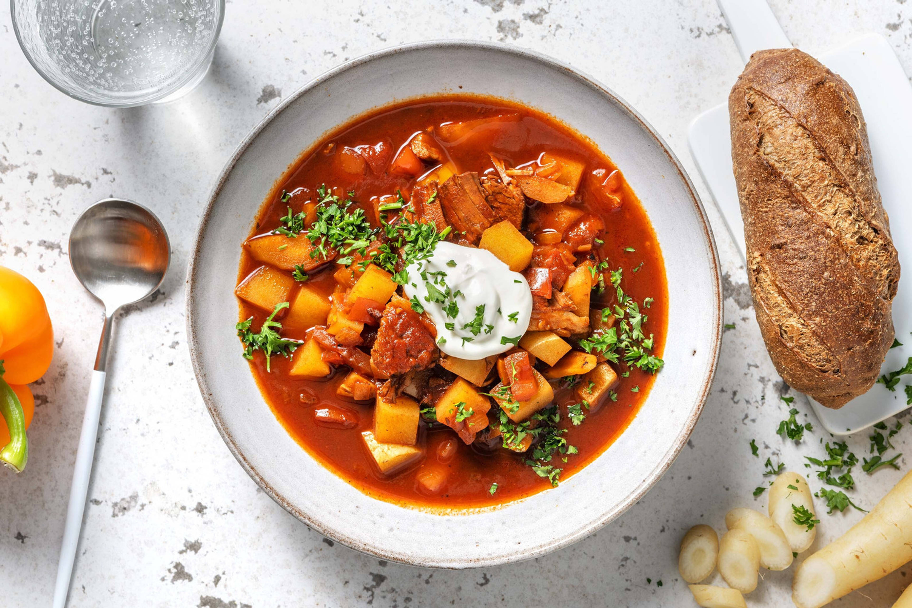 Goulash de veau