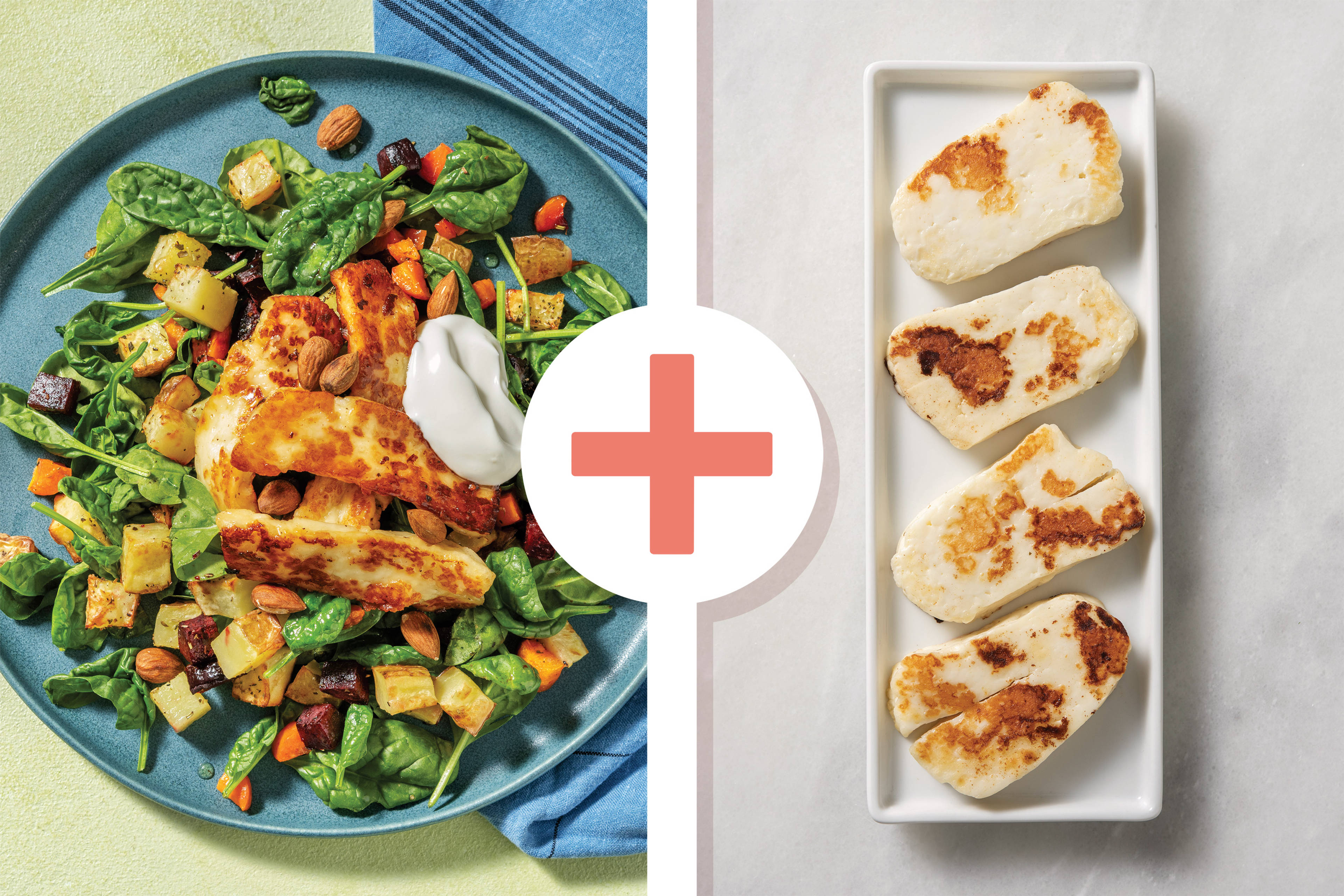 Double Honey-Glazed Haloumi