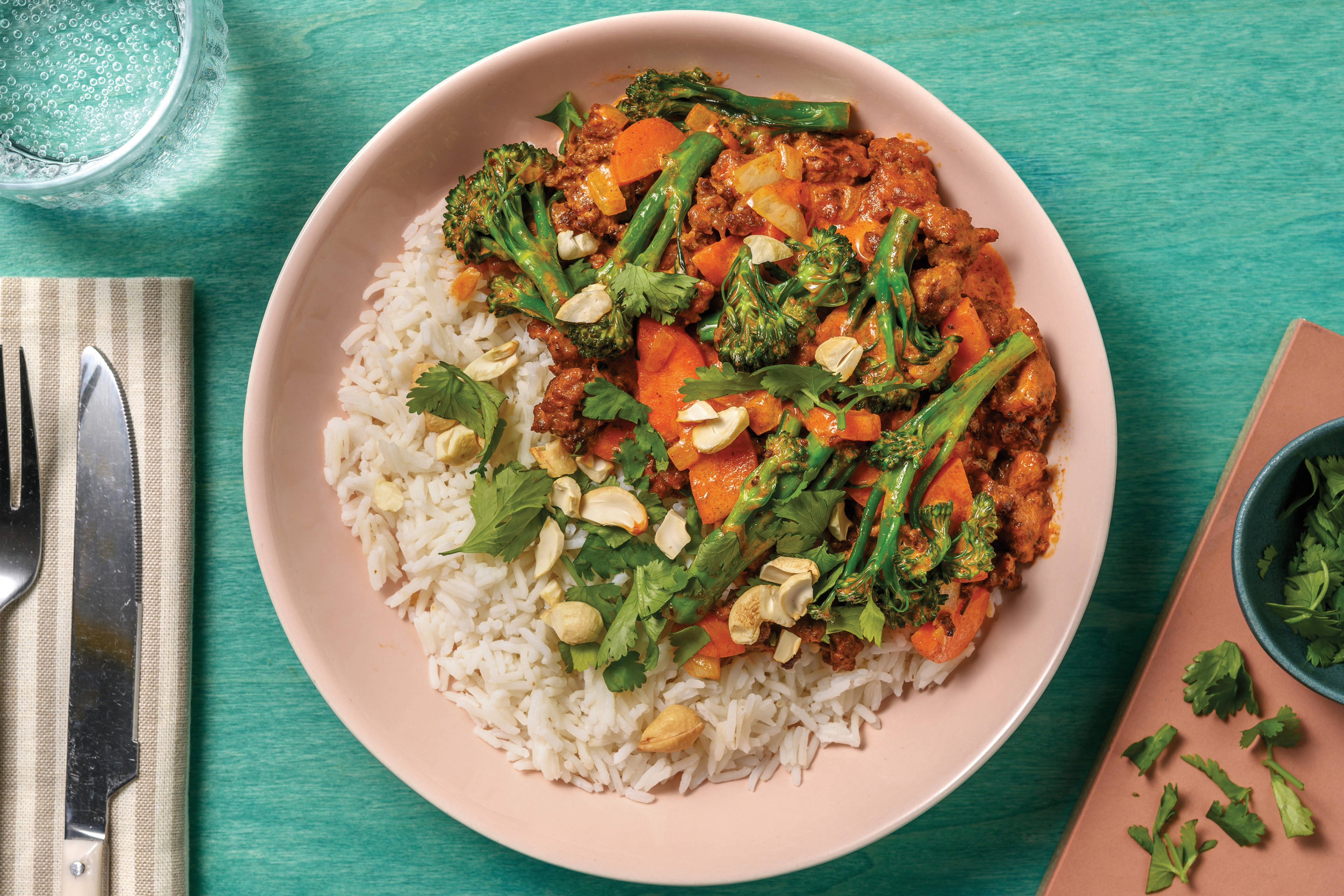Quick Indian Beef & Veggie Keema Curry