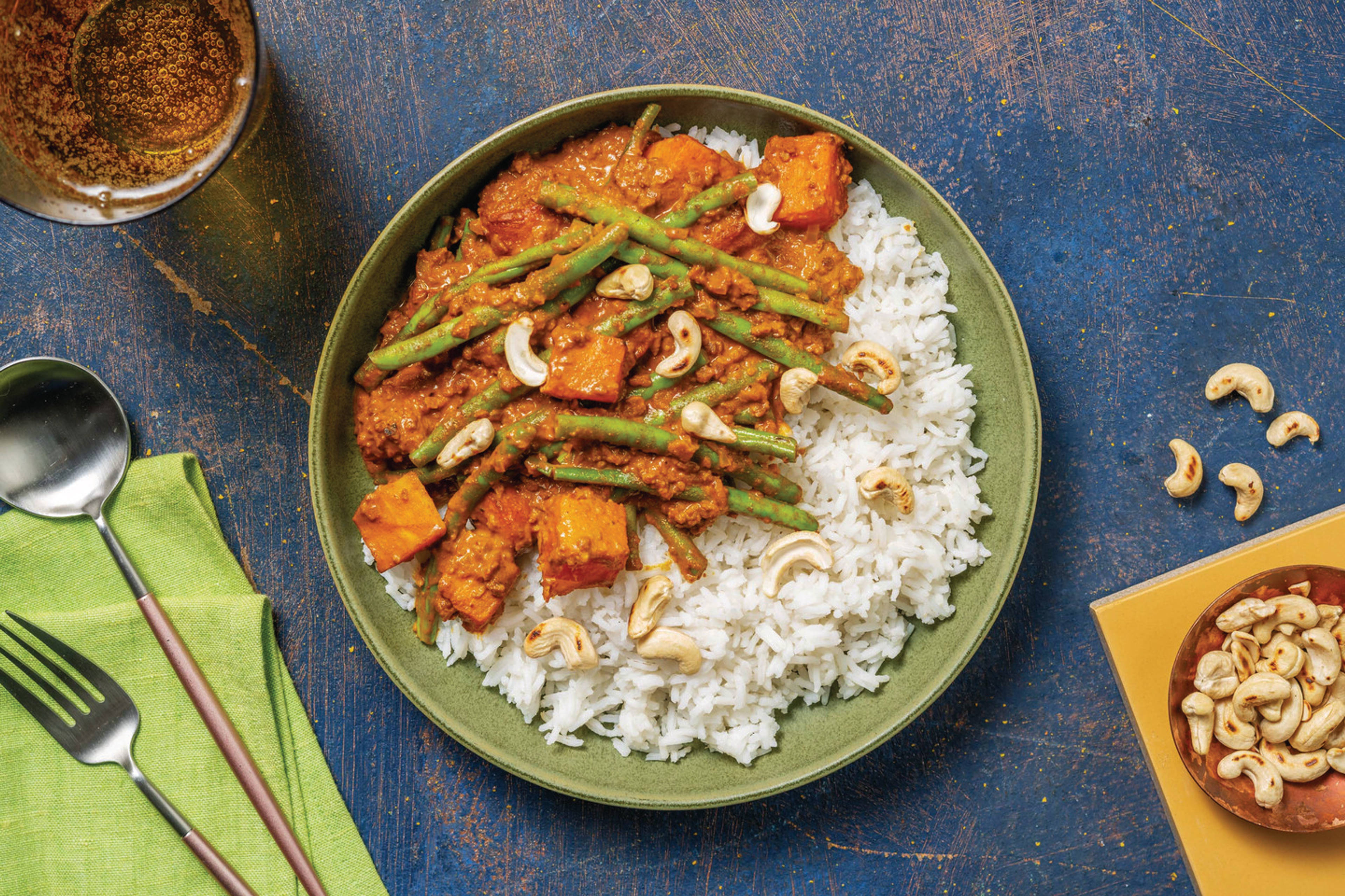 Indian Plant-Based Mince Curry