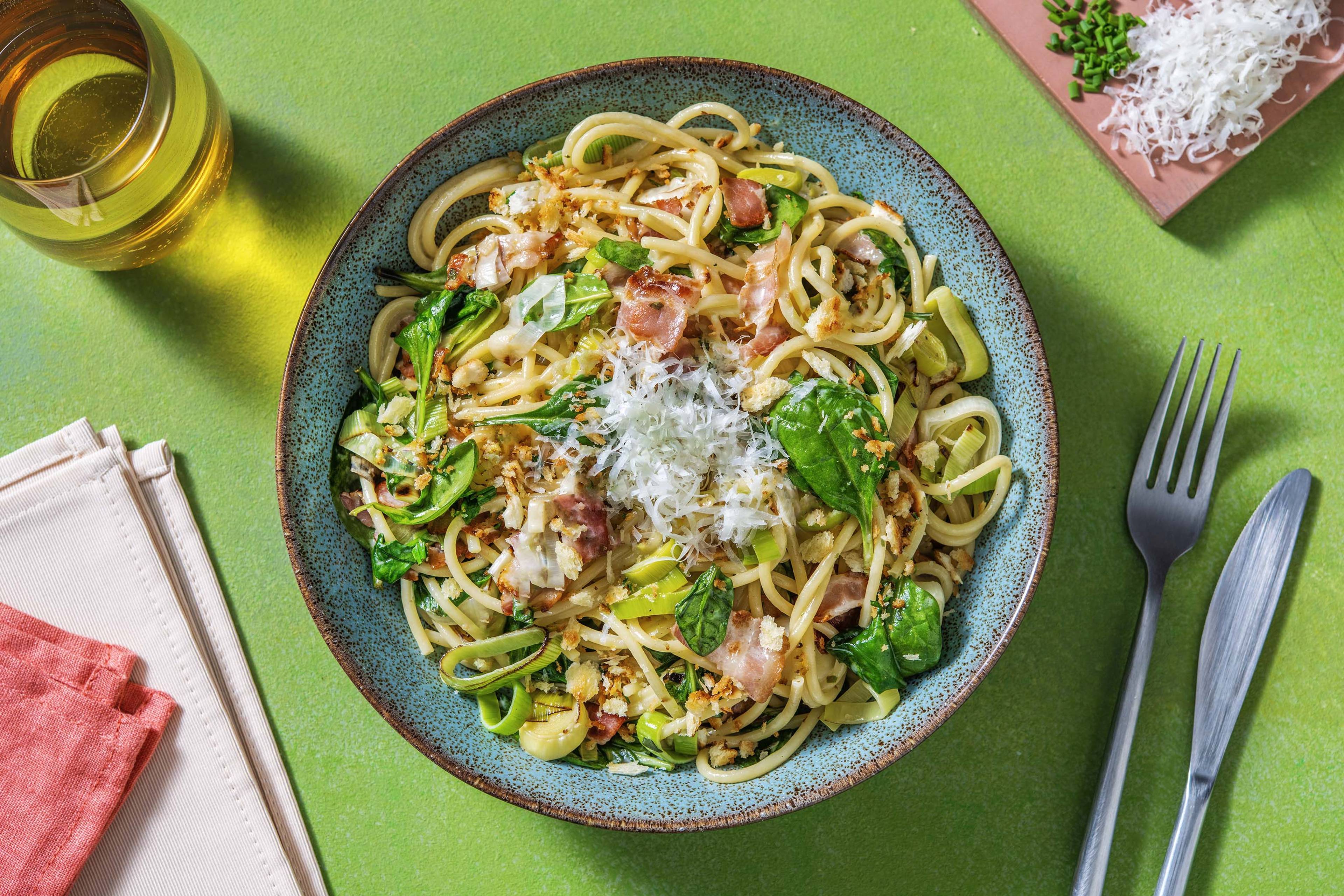 Kremet pasta