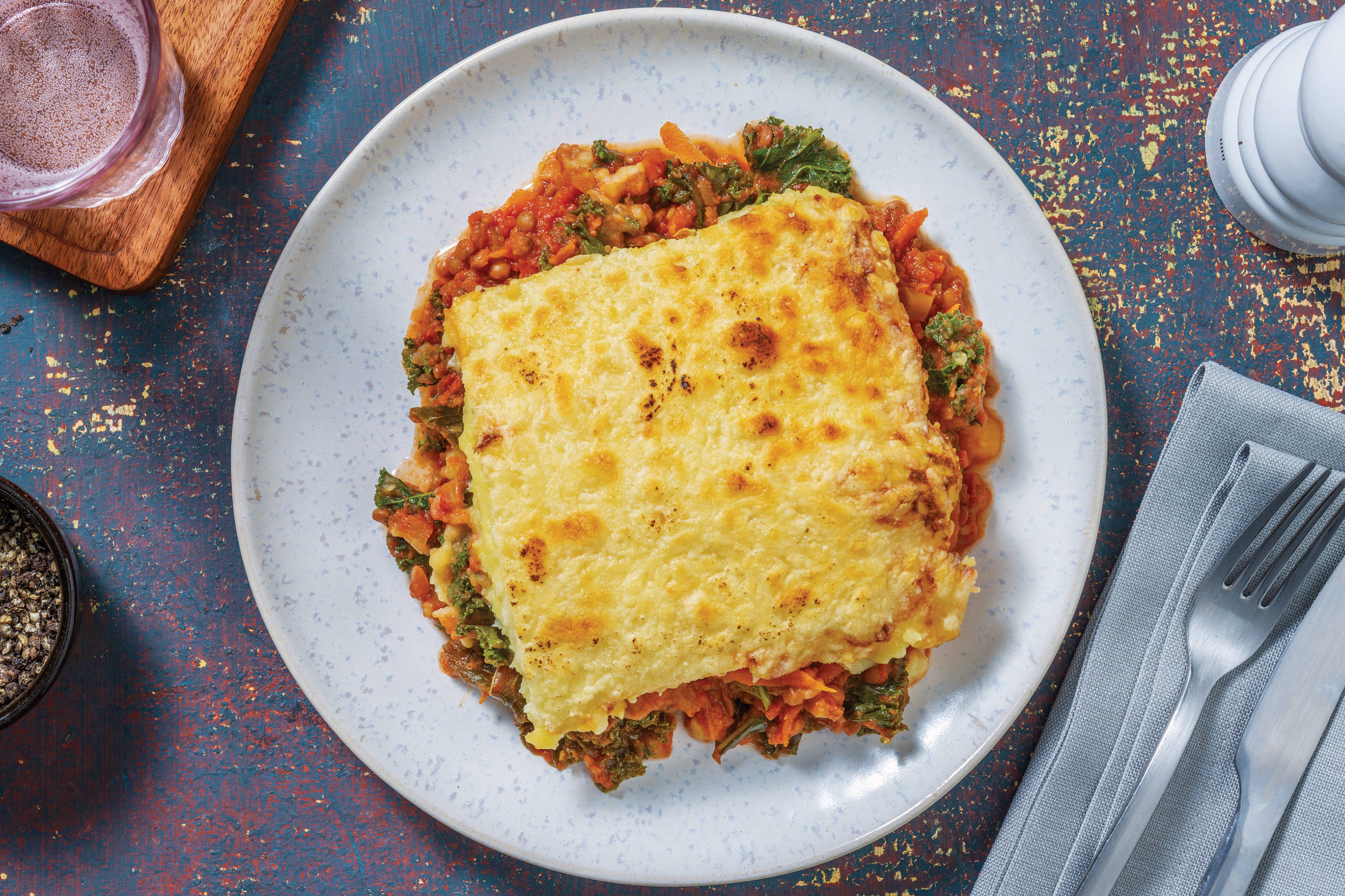 Lentil & Veggie Shepherd's Pie