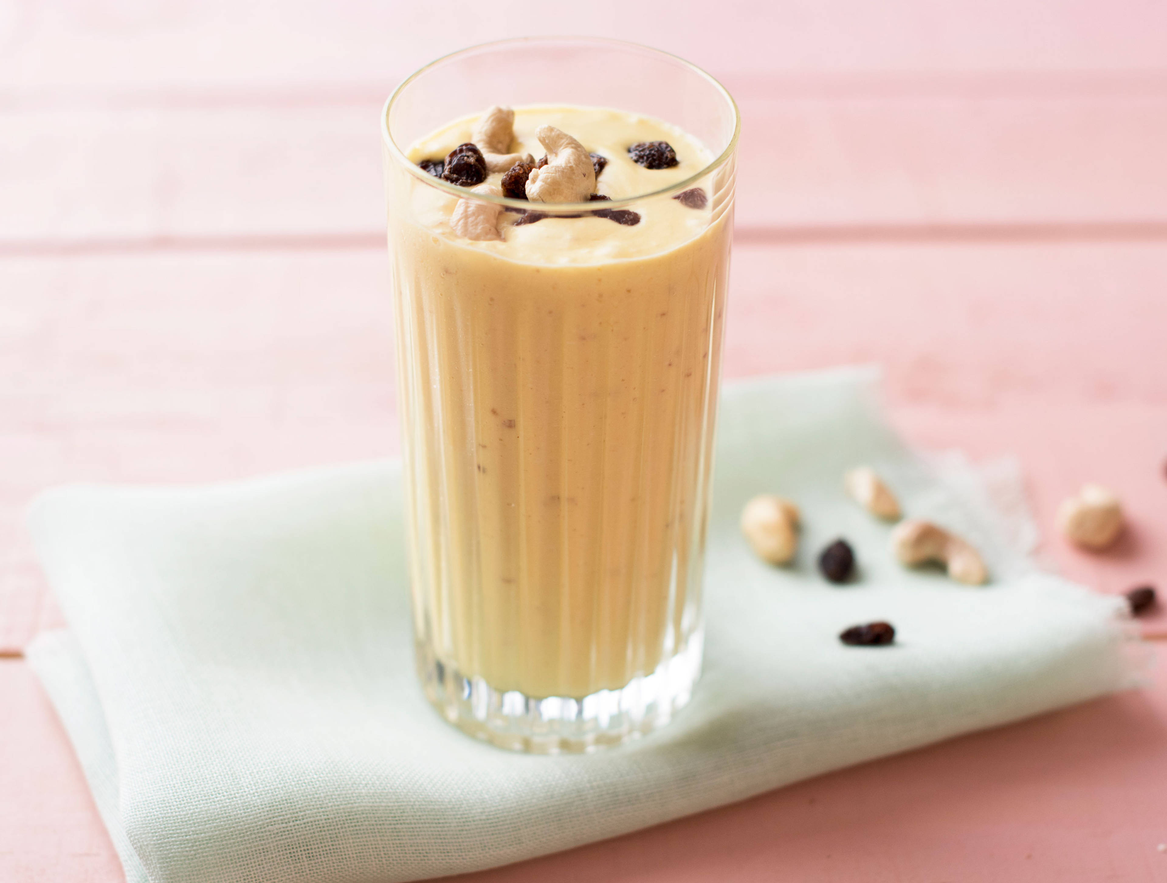 Smoothie mangue-noix de coco