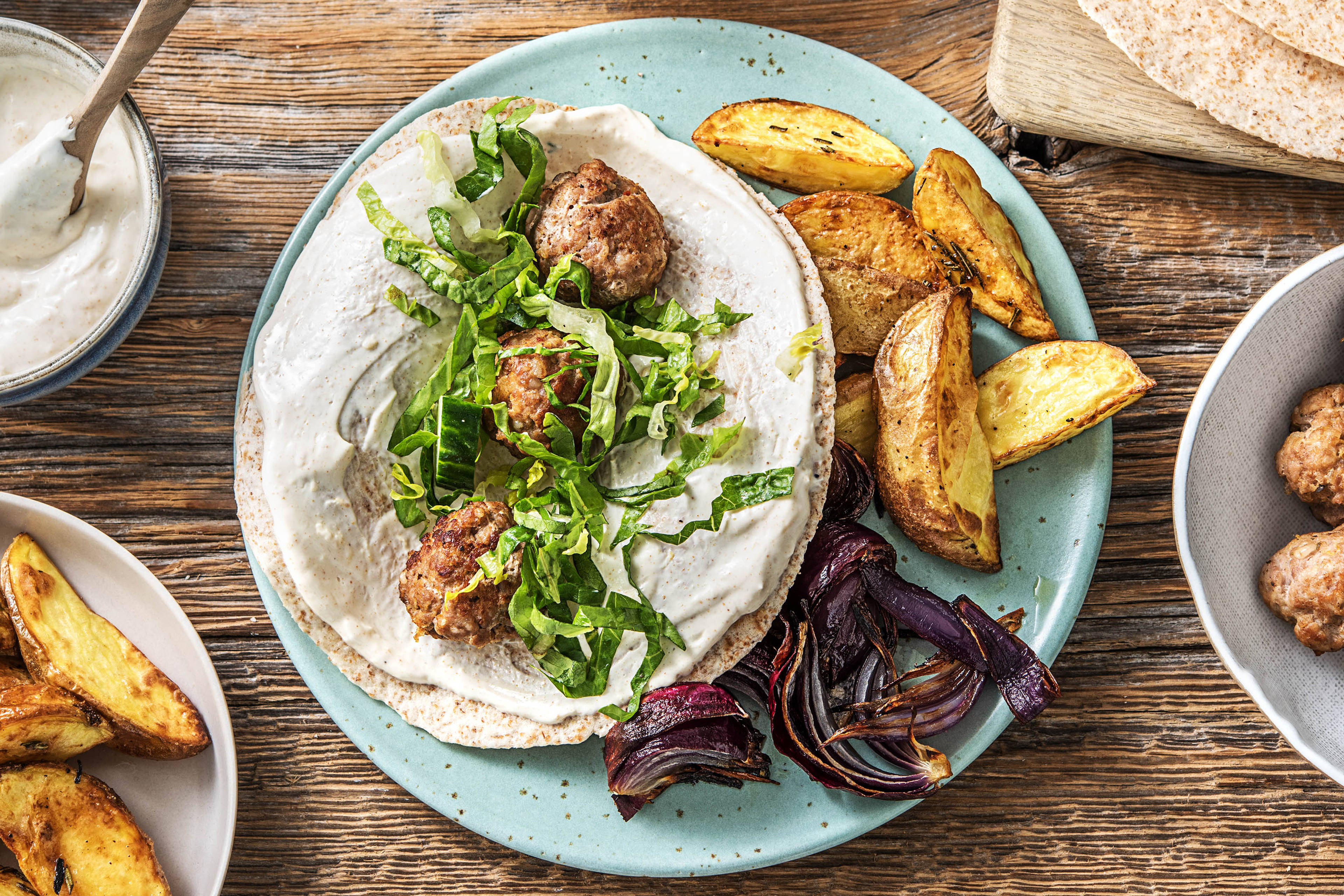 Meatball Wraps