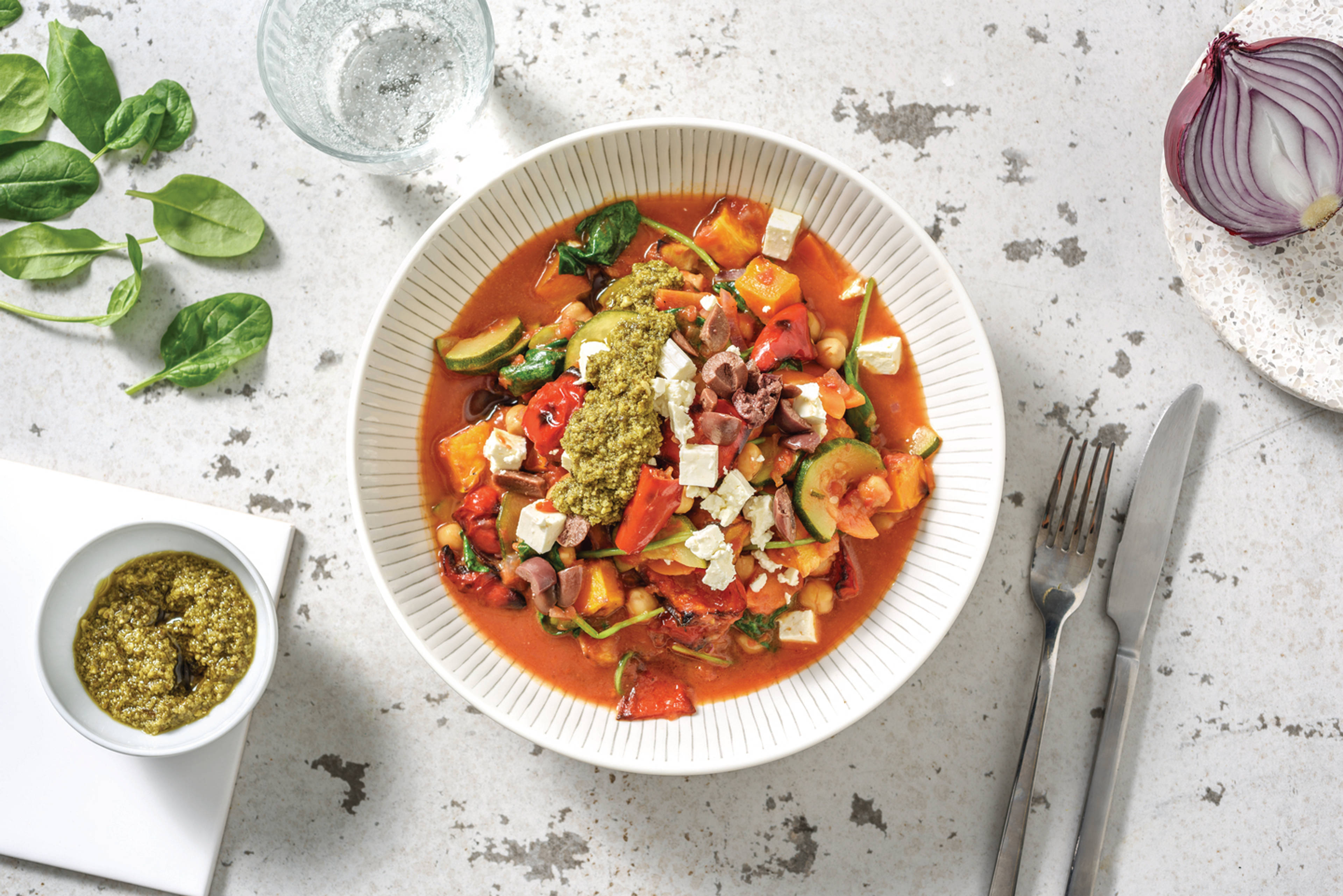 Mediterranean Vegetable & Chickpea Stew