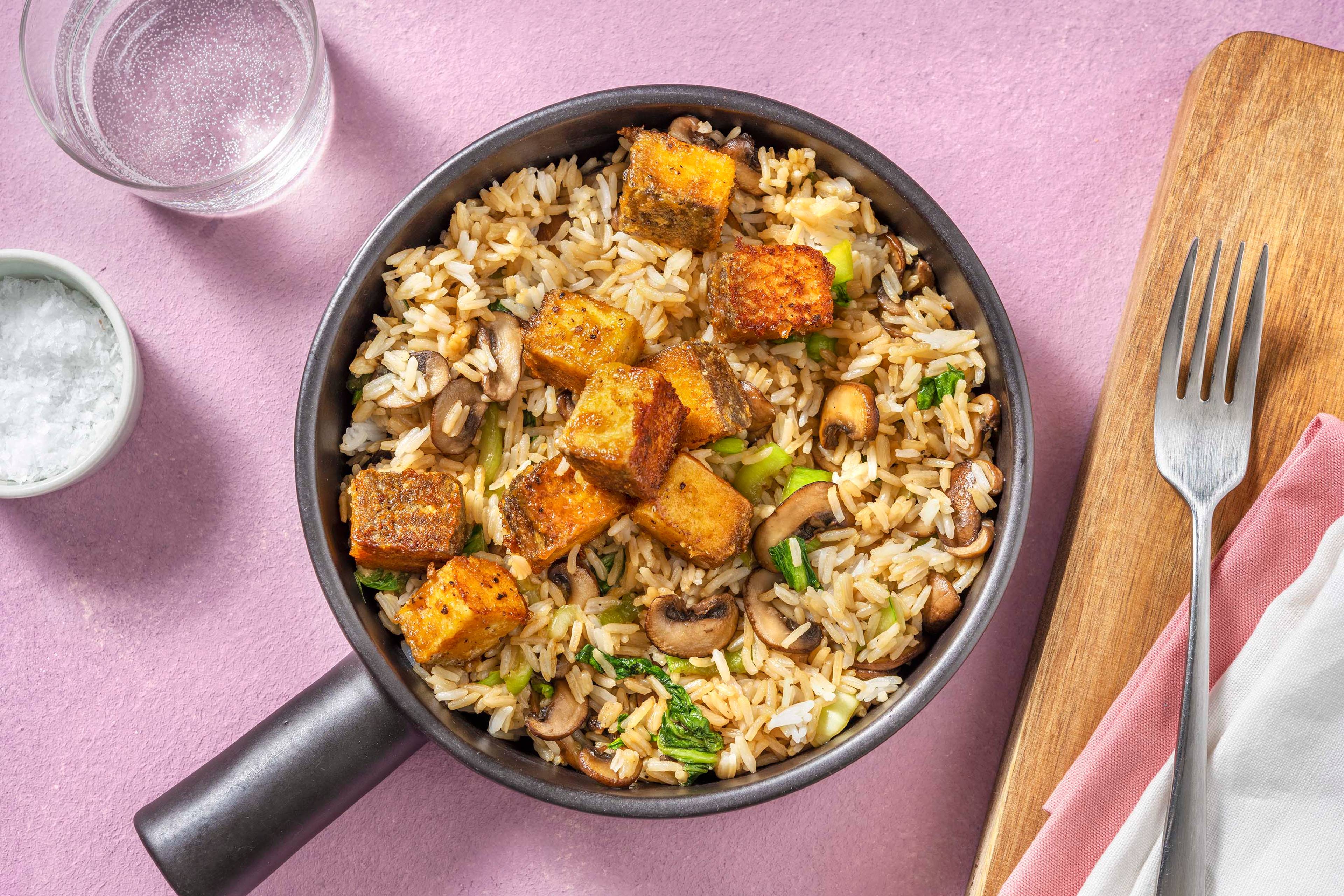 Miso Honeyed Tofu