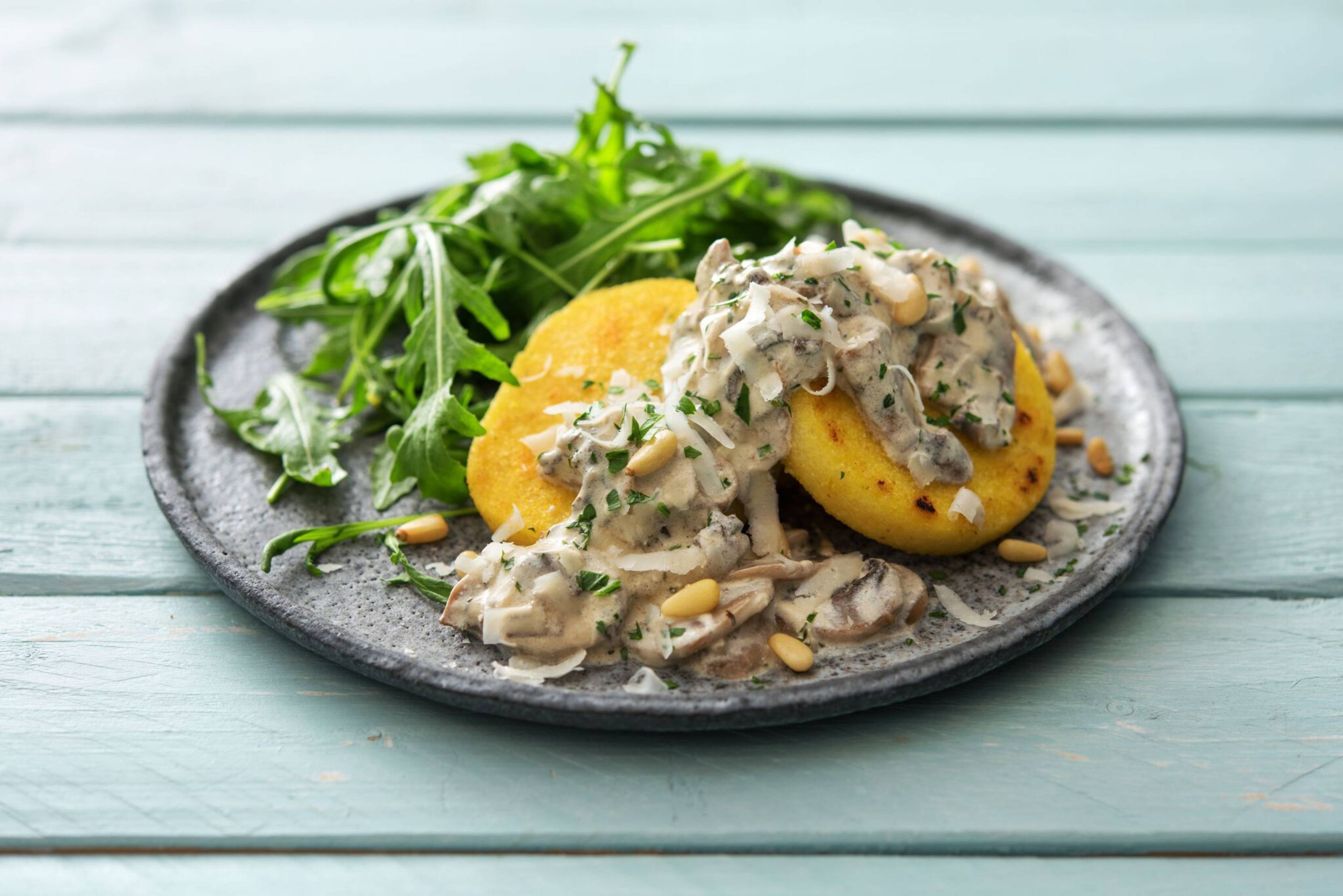 Polenta Pancakes
