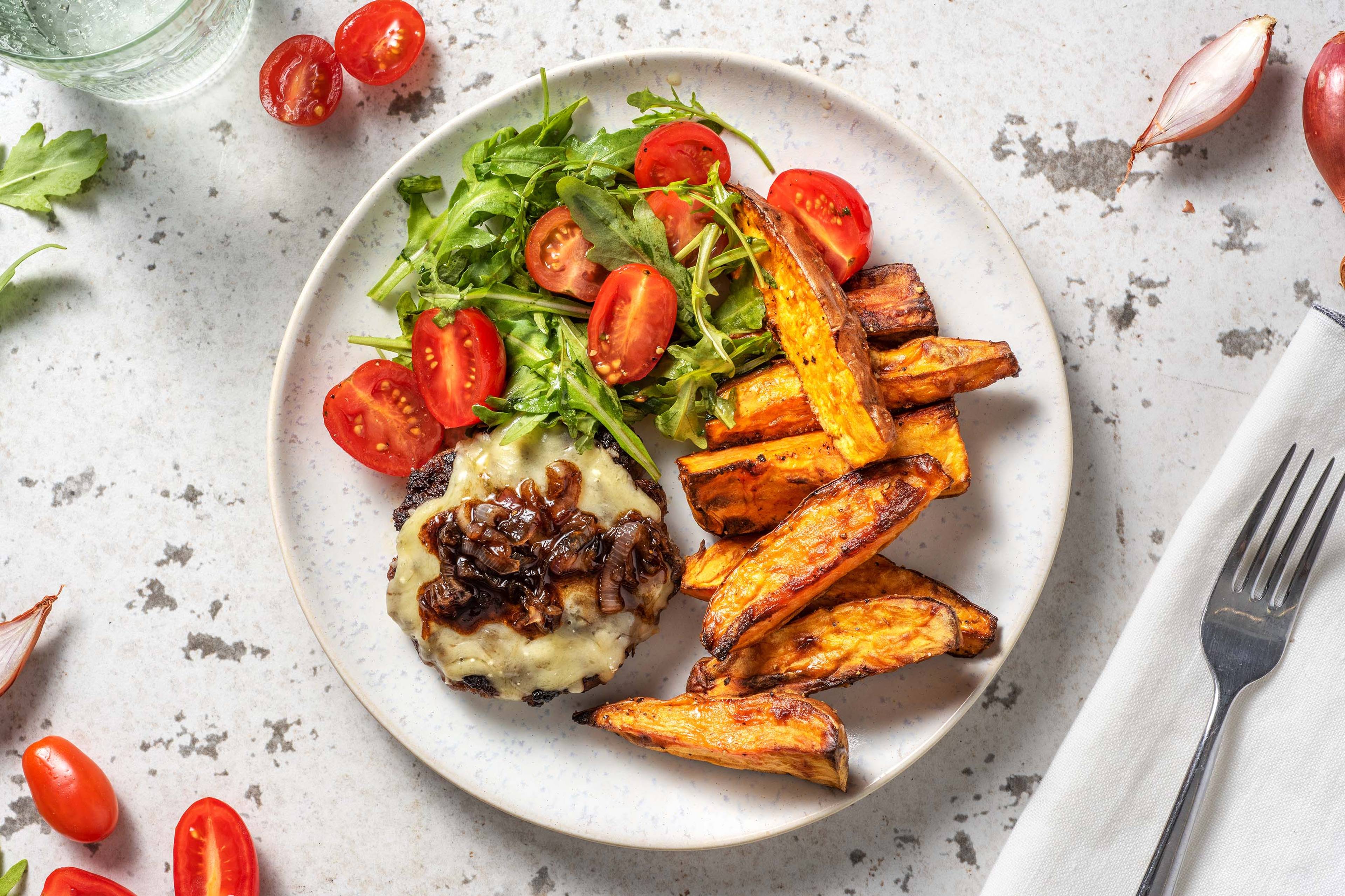 Naked Cheese Burger