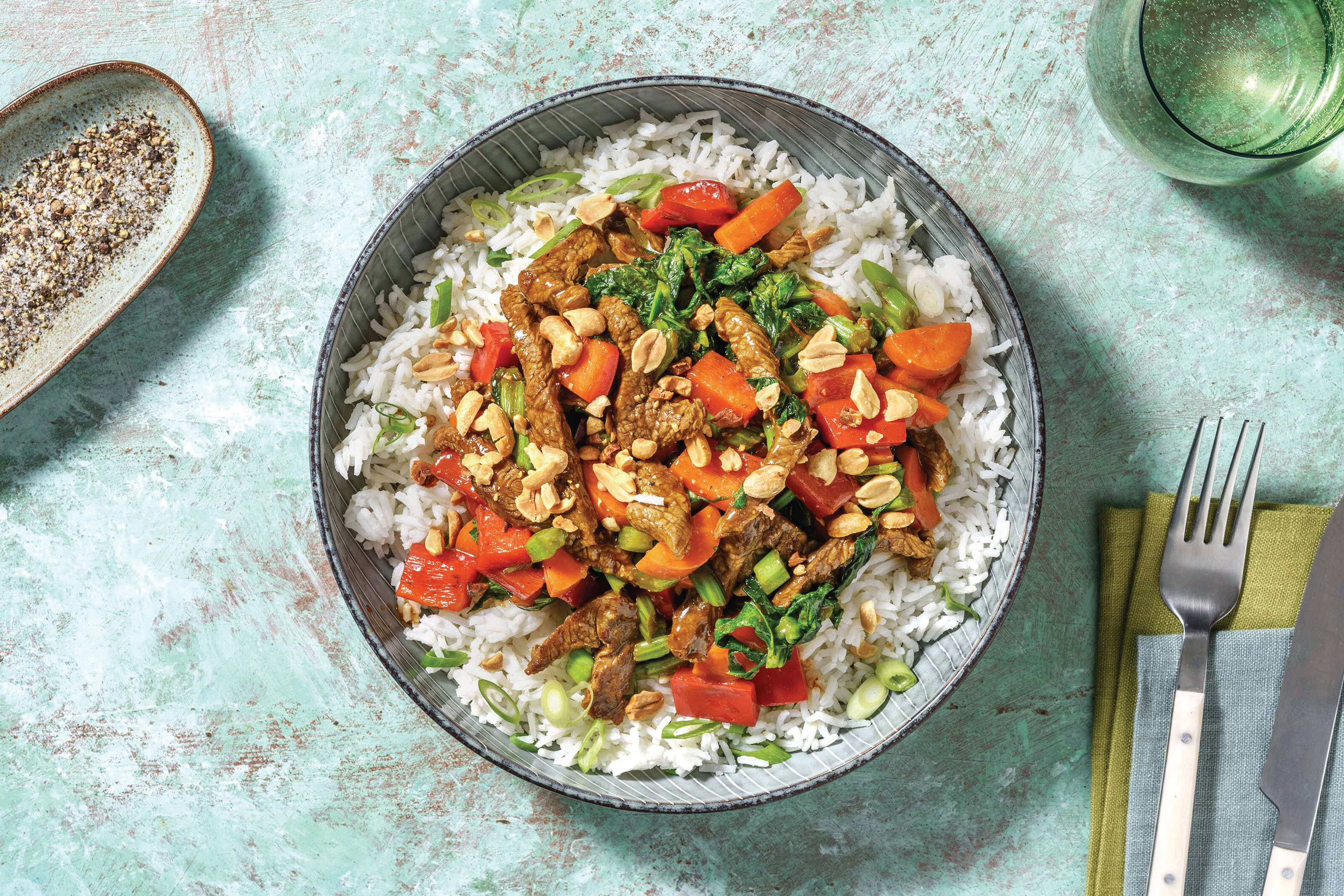 Thai Seven Spiced Beef Stir-Fry