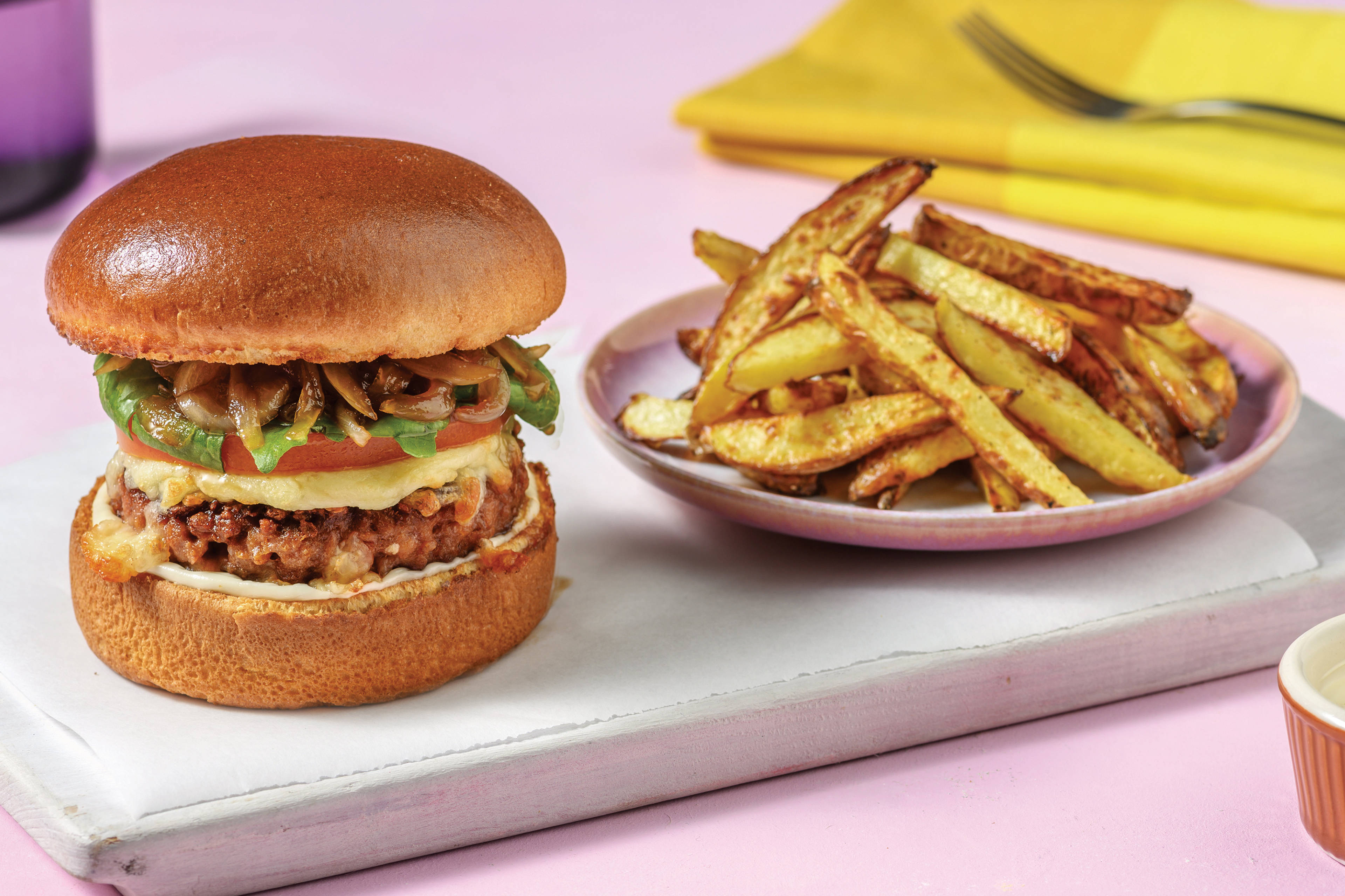 Plant-Based Cheezeburger