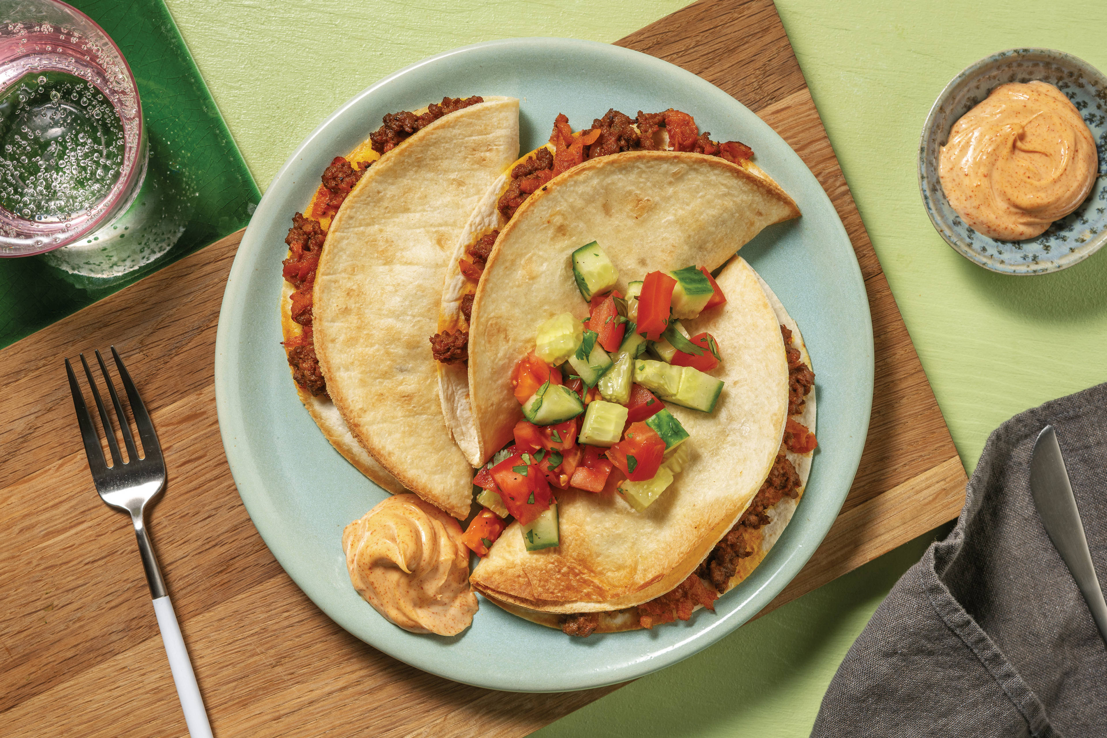 Plant-Based Mince Foldovers