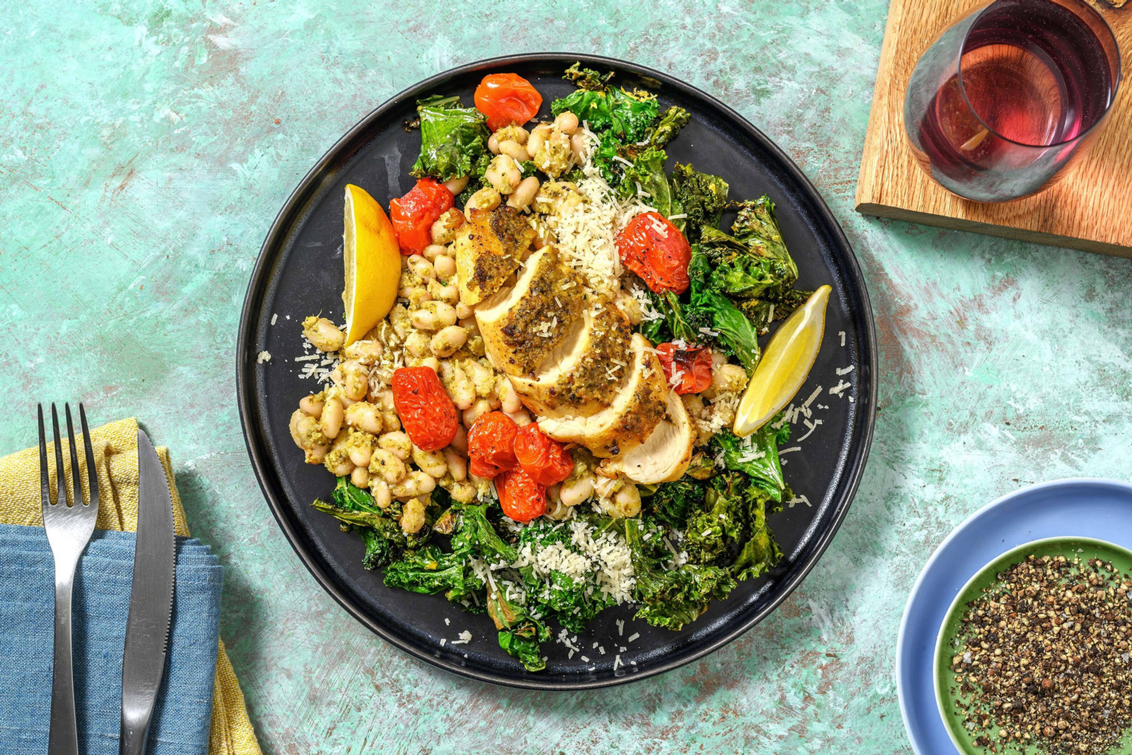 Basil Pesto Chicken